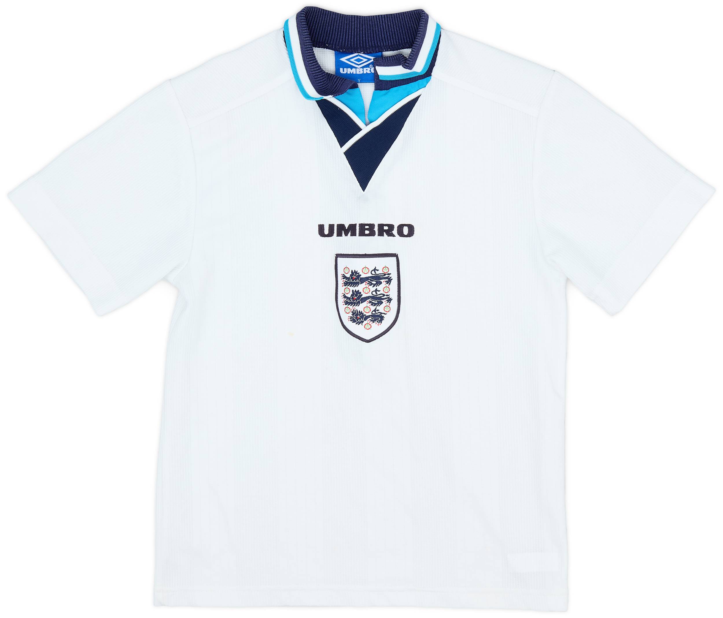1995-97 England Home Shirt - 7/10 - (L.Boys)
