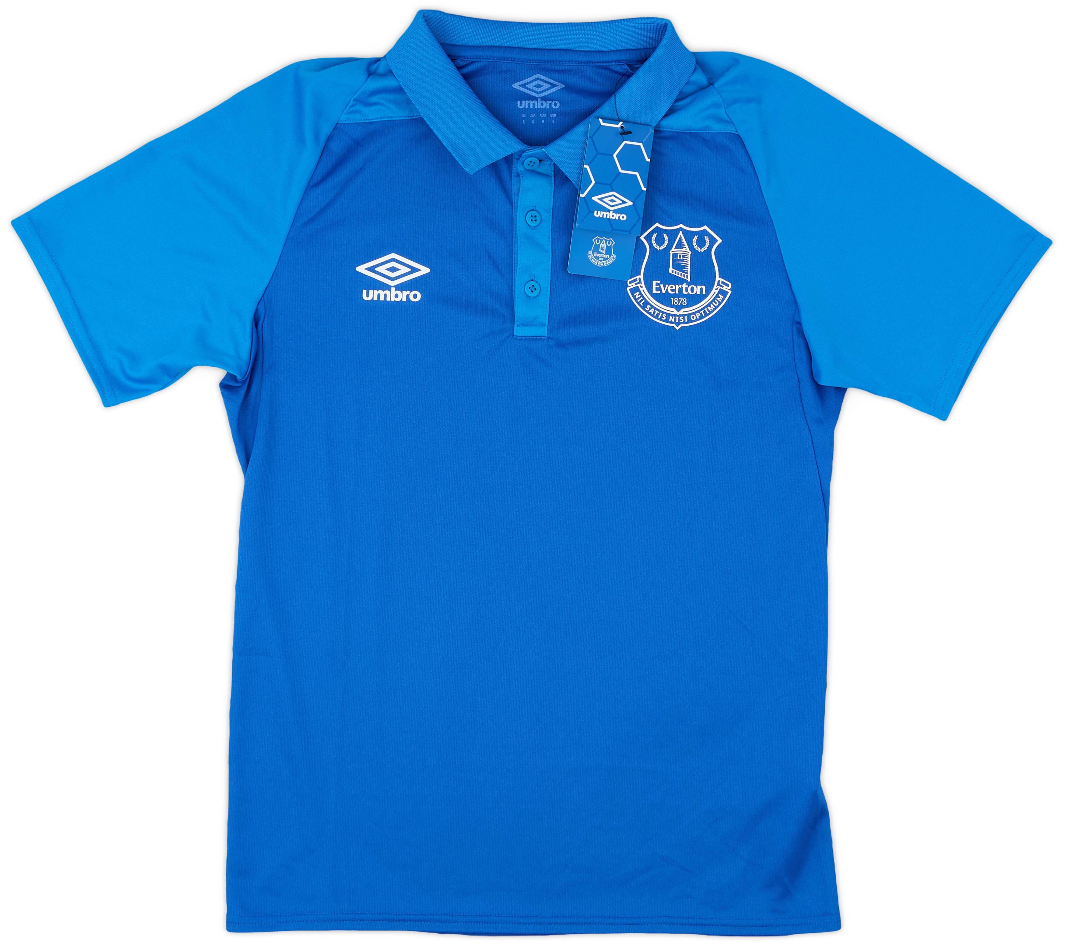 2017-18 Everton Umbro Polo Shirt (S)