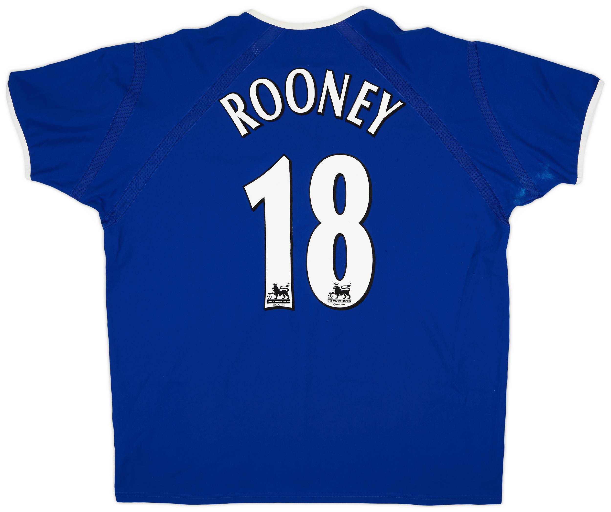 2003-04 Everton Home Shirt Rooney #18 - 7/10 - (XL)