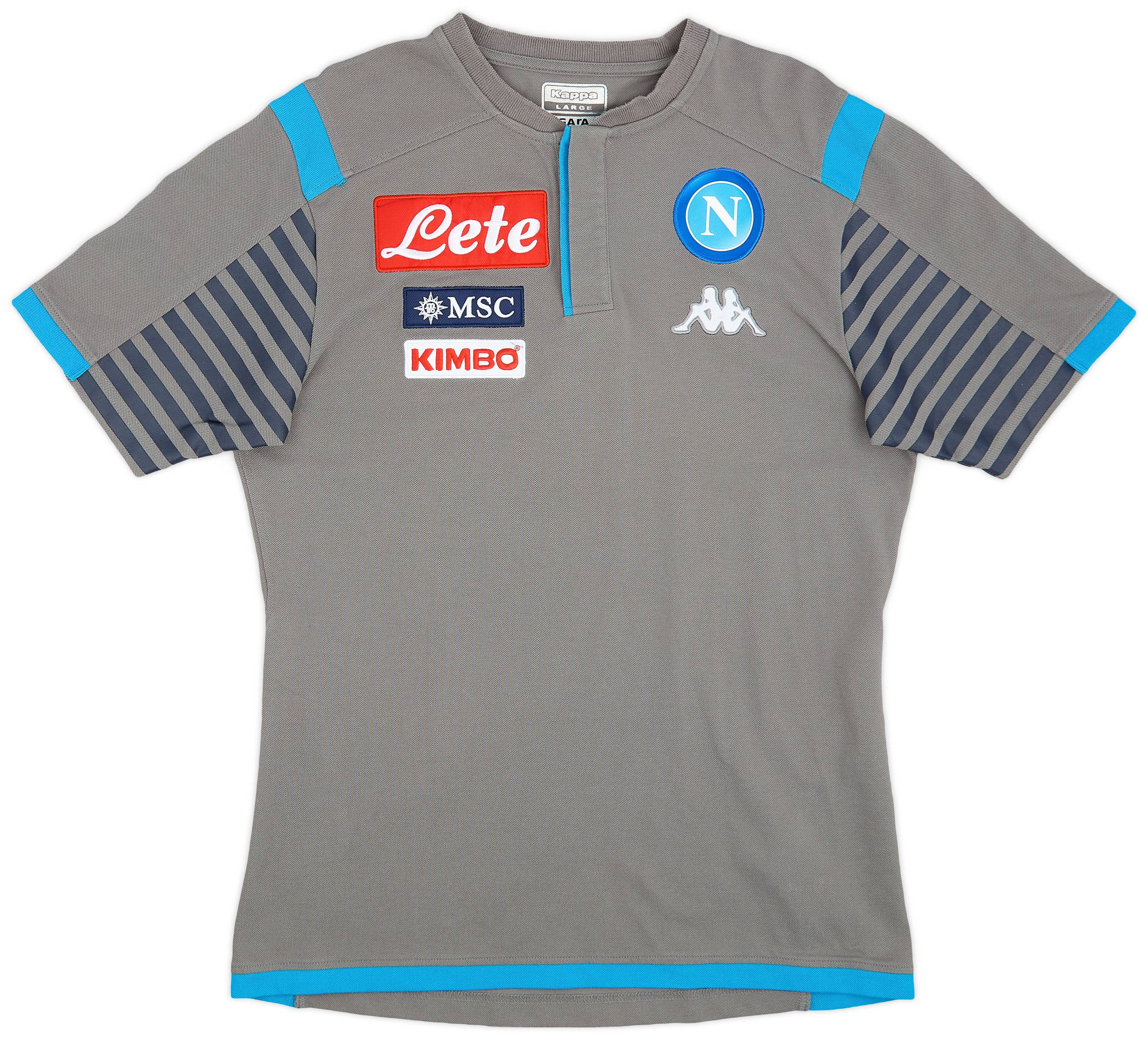 2019 20 Napoli Kappa Polo Shirt 9 10 L
