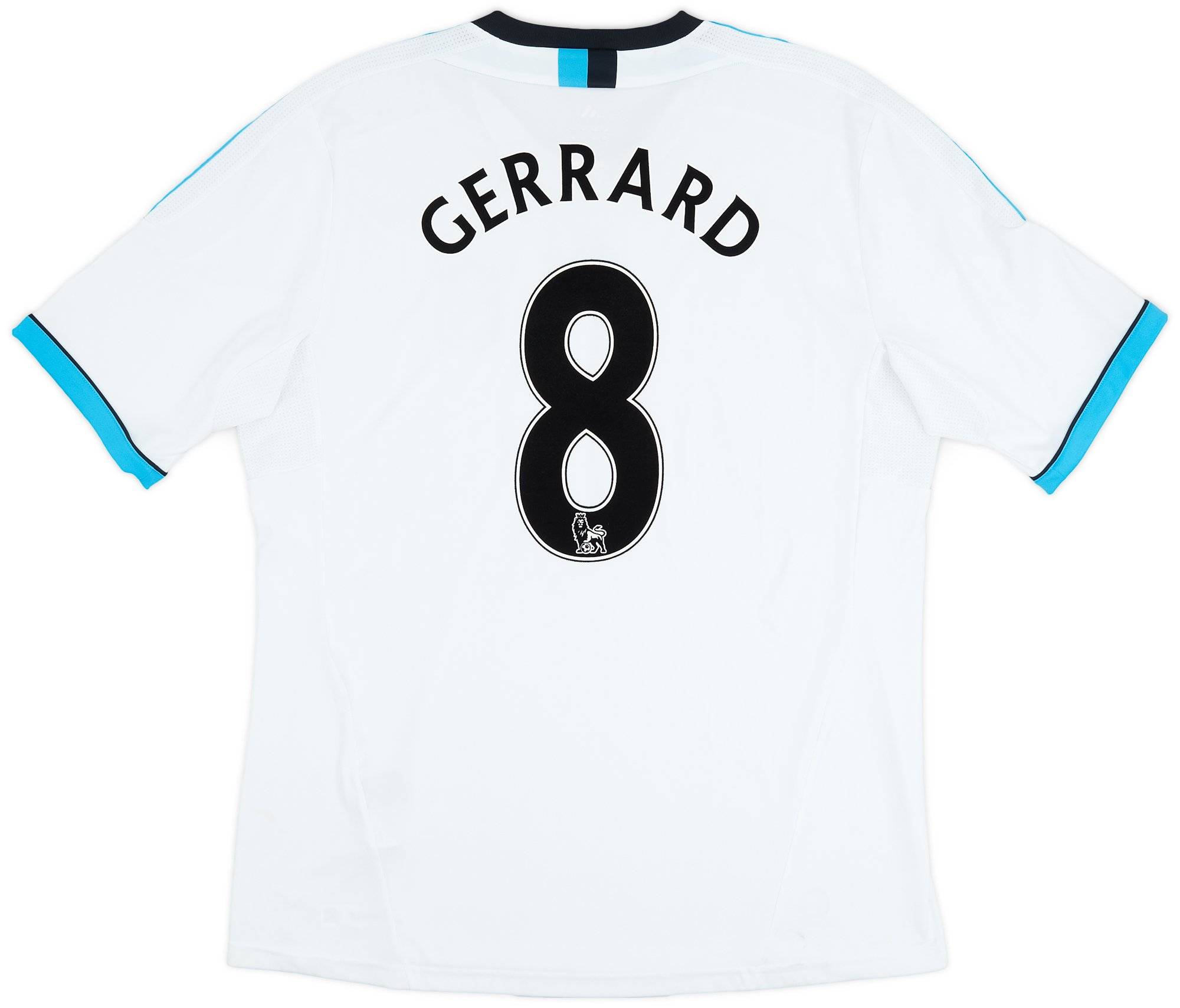 2011-12 Liverpool Third Shirt Gerrard #8 - 7/10 - (XL)