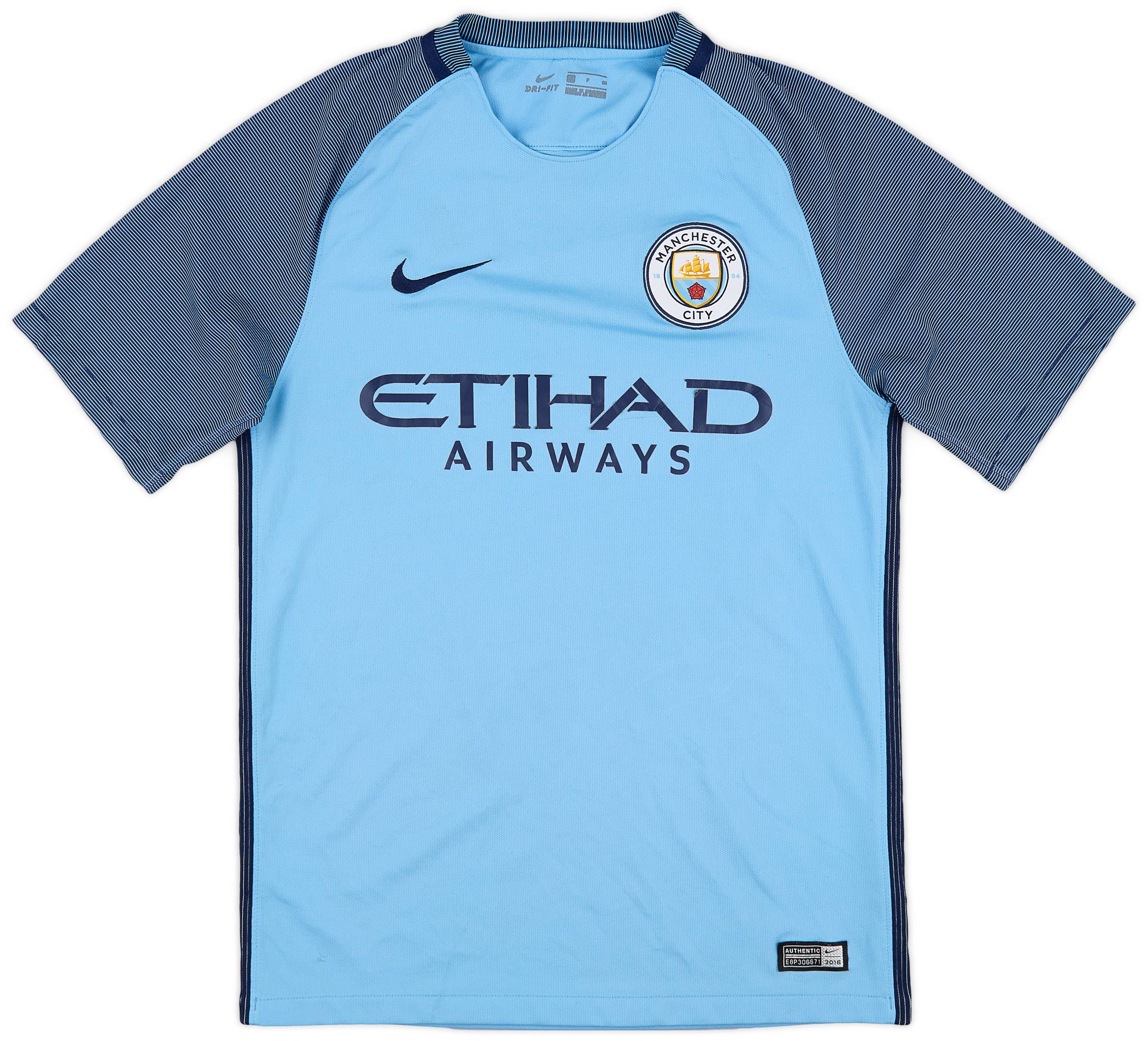 2016-17 Manchester City Home Shirt - 5/10 - (S)