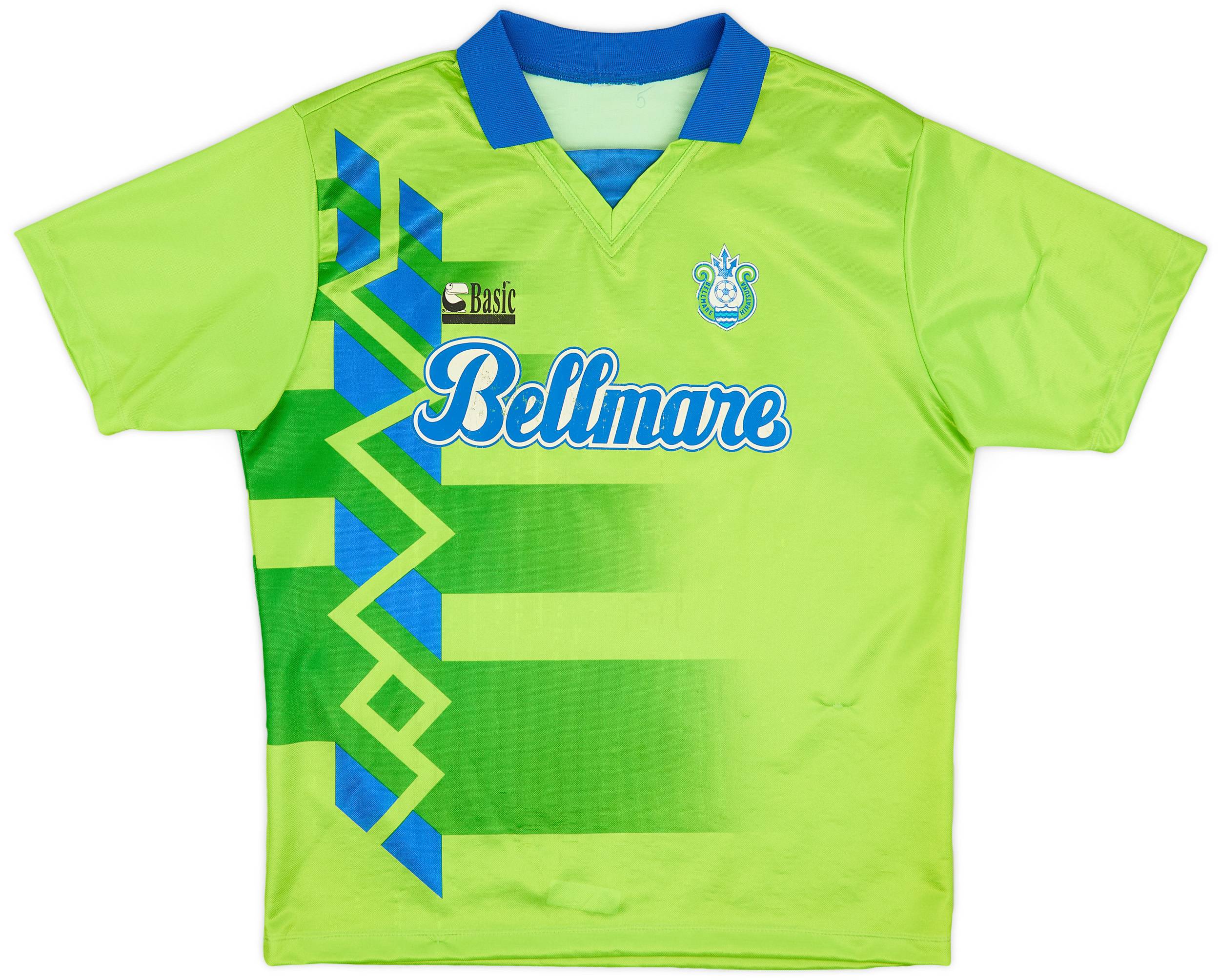 1995 Bellmare Hiratsuka Home Cup Shirt - 6/10 - (L)