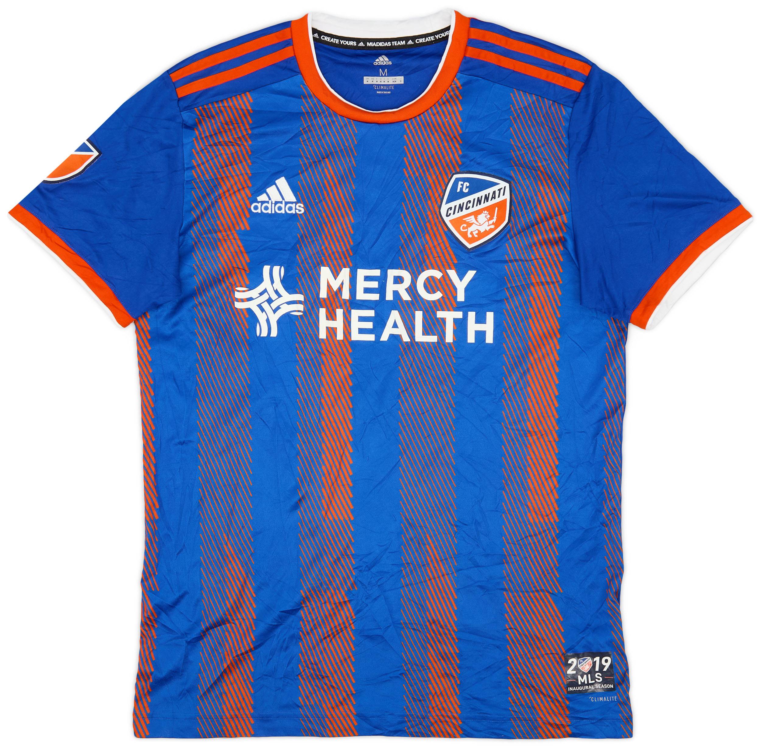 2019 FC Cincinnati Home Shirt - 9/10 - (M)