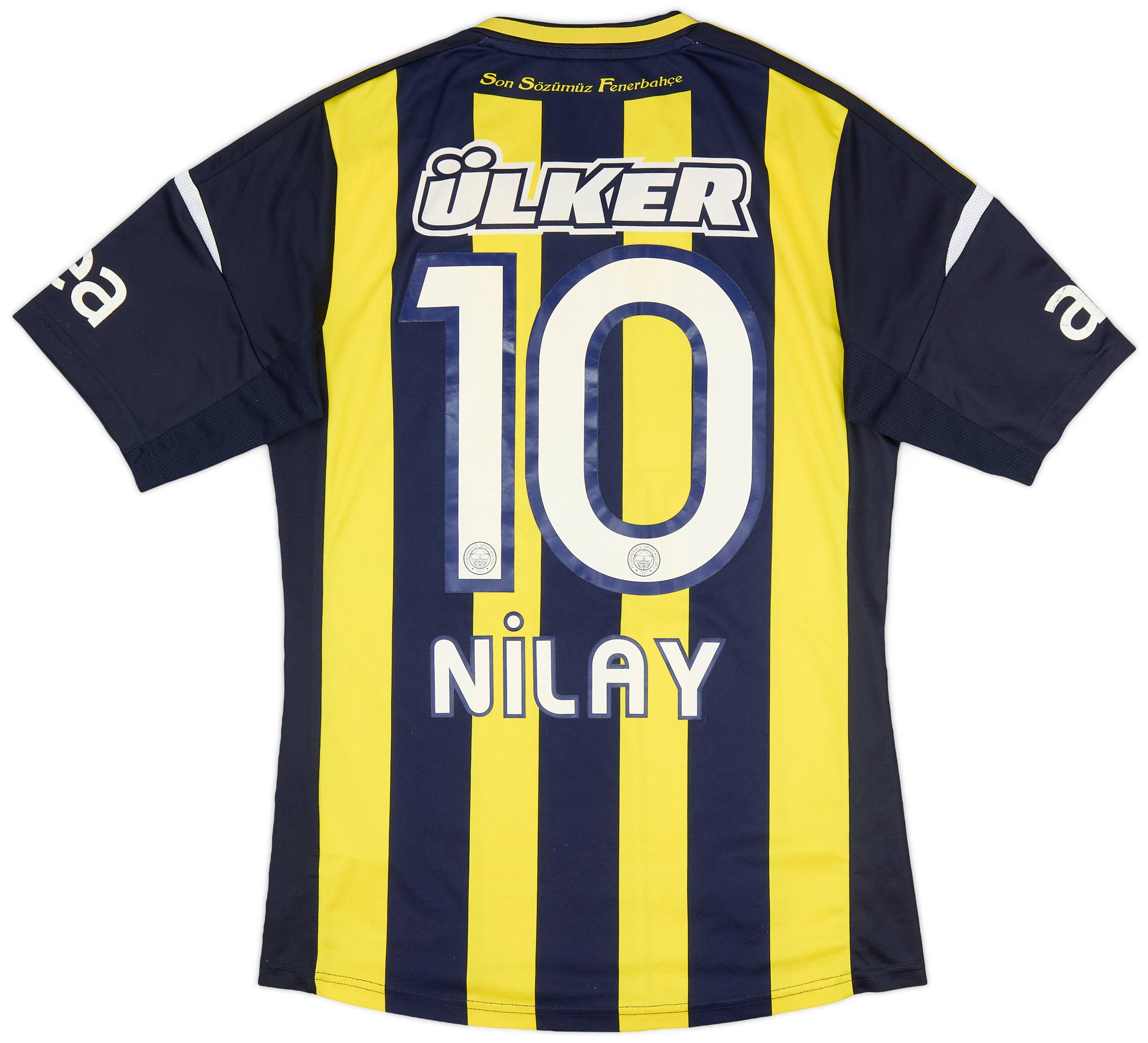 2012-13 Fenerbahce European Home Shirt Nilay #10 - 7/10 - (M)