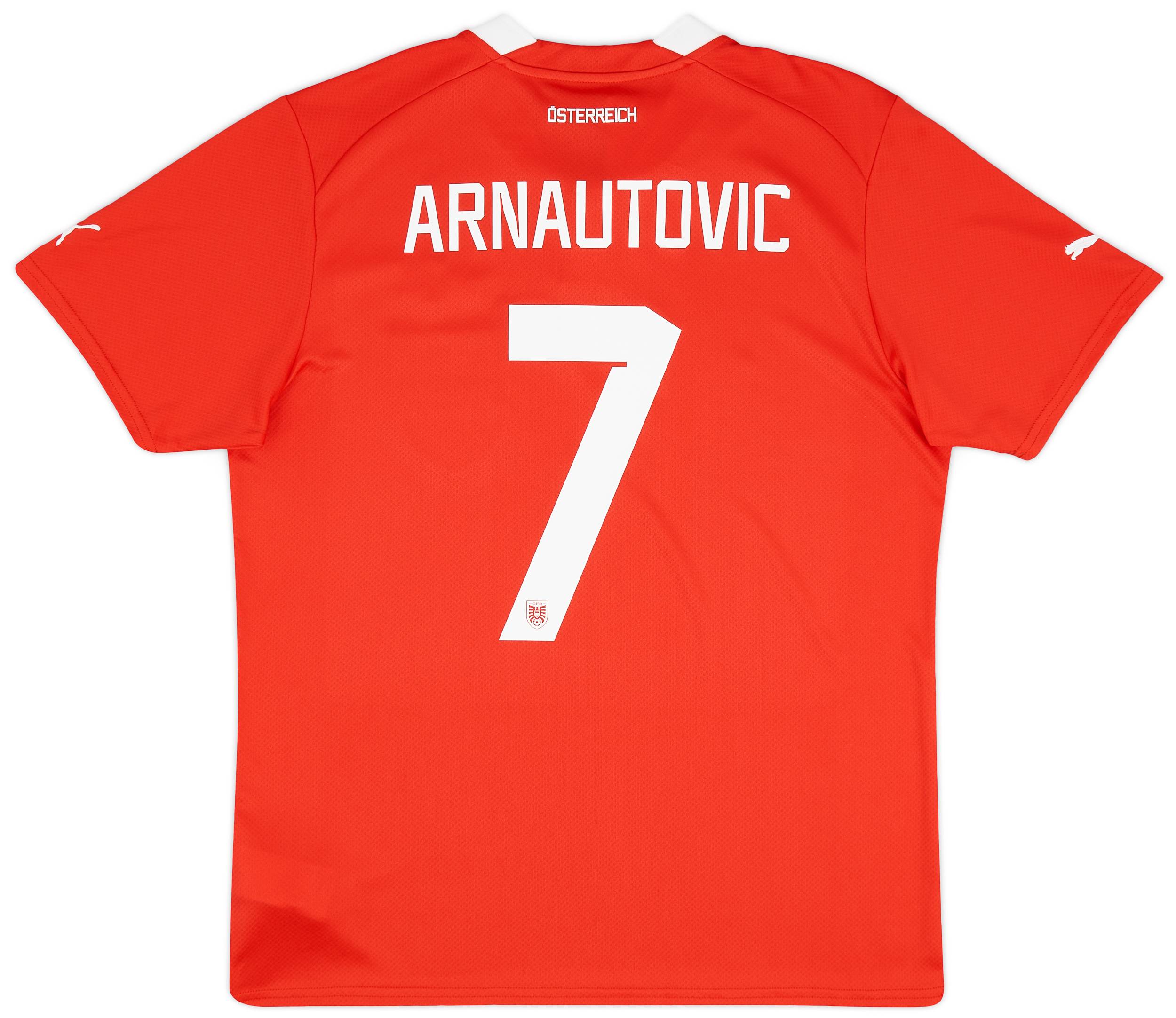 2022-23 Austria Home Shirt Arnautovic #7