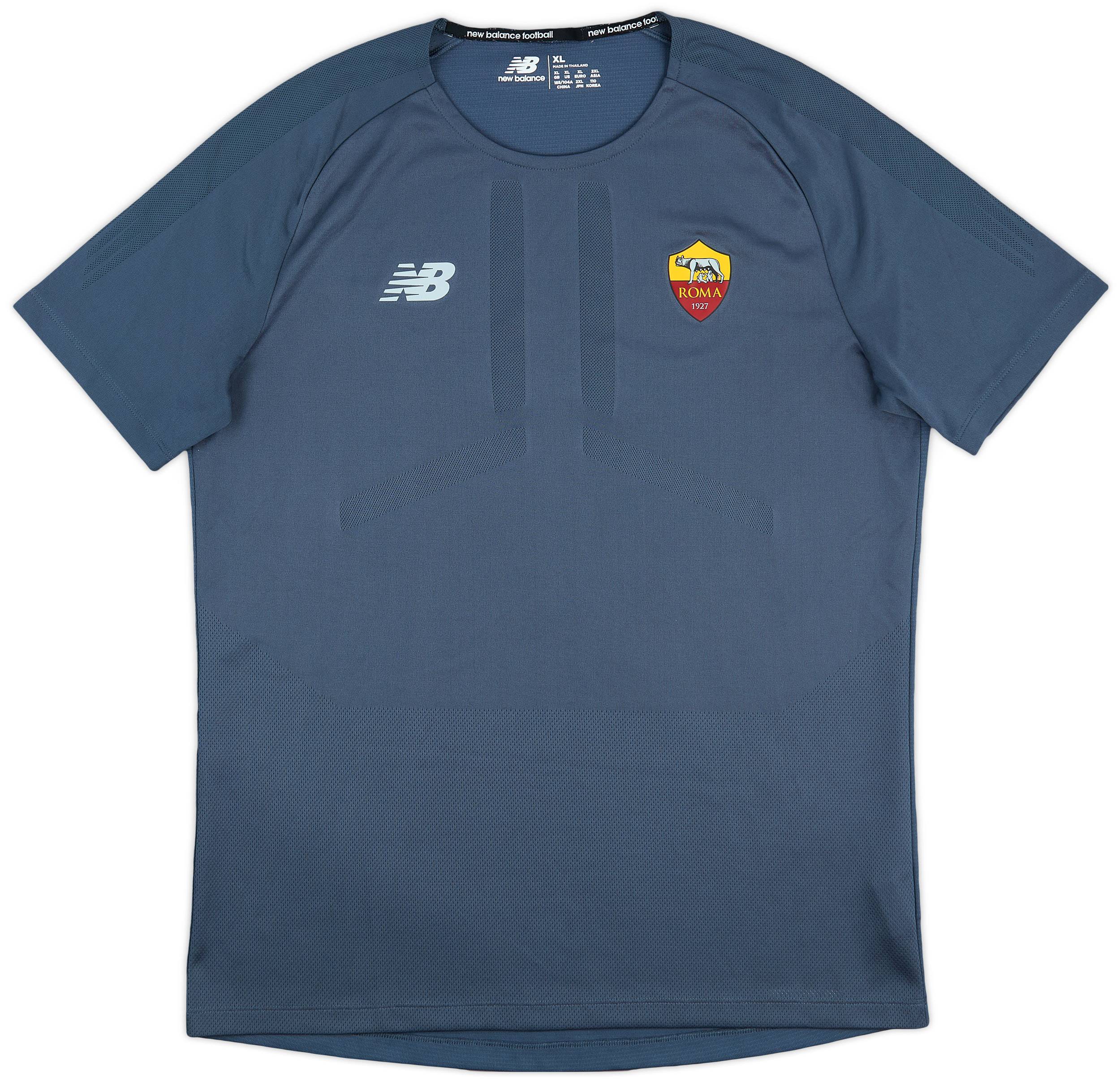 2021-22 Roma New Balance Training Shirt - 8/10 - (XL)