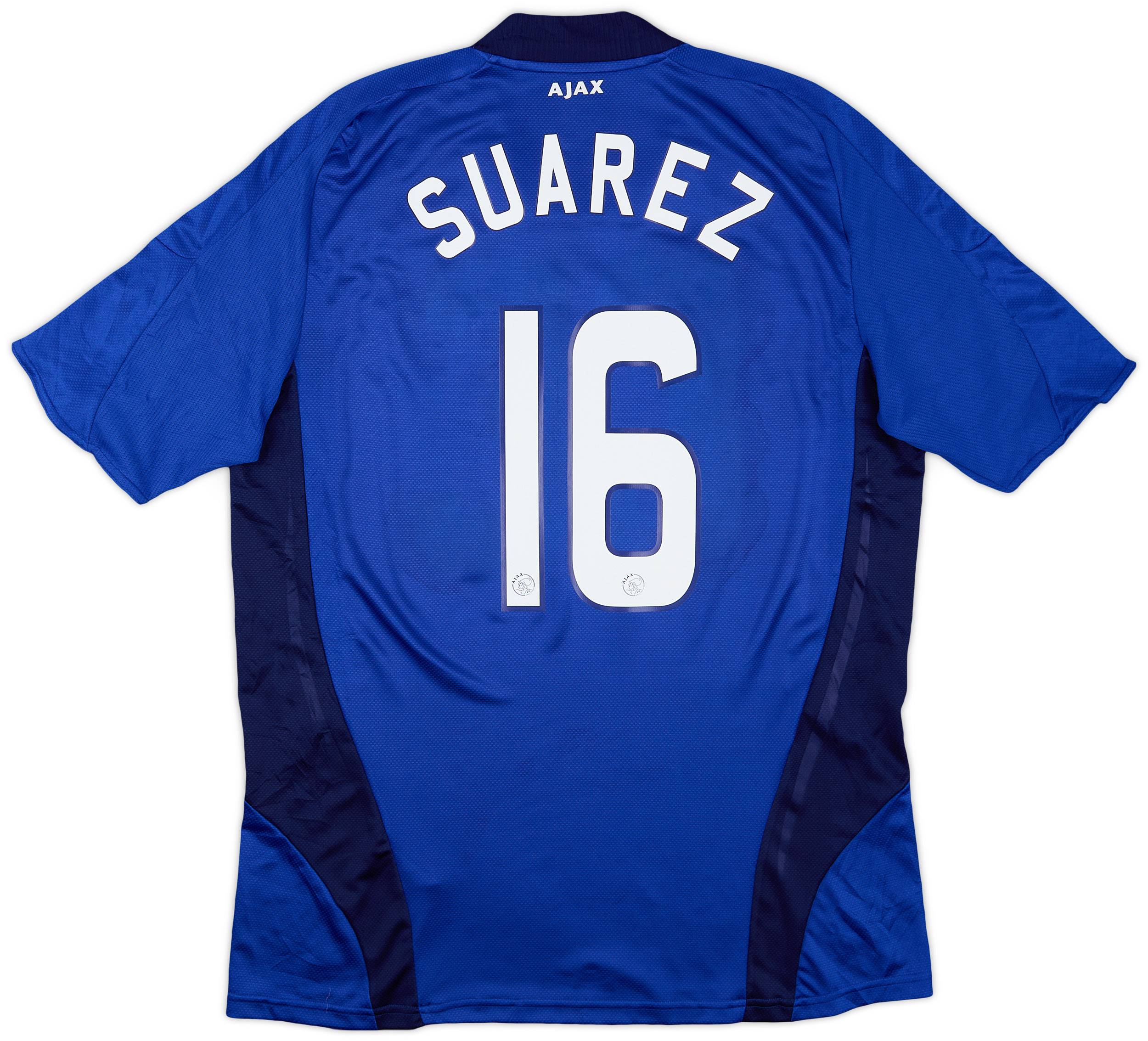2008-09 Ajax Away Shirt Suarez #16 - 8/10 - (L)