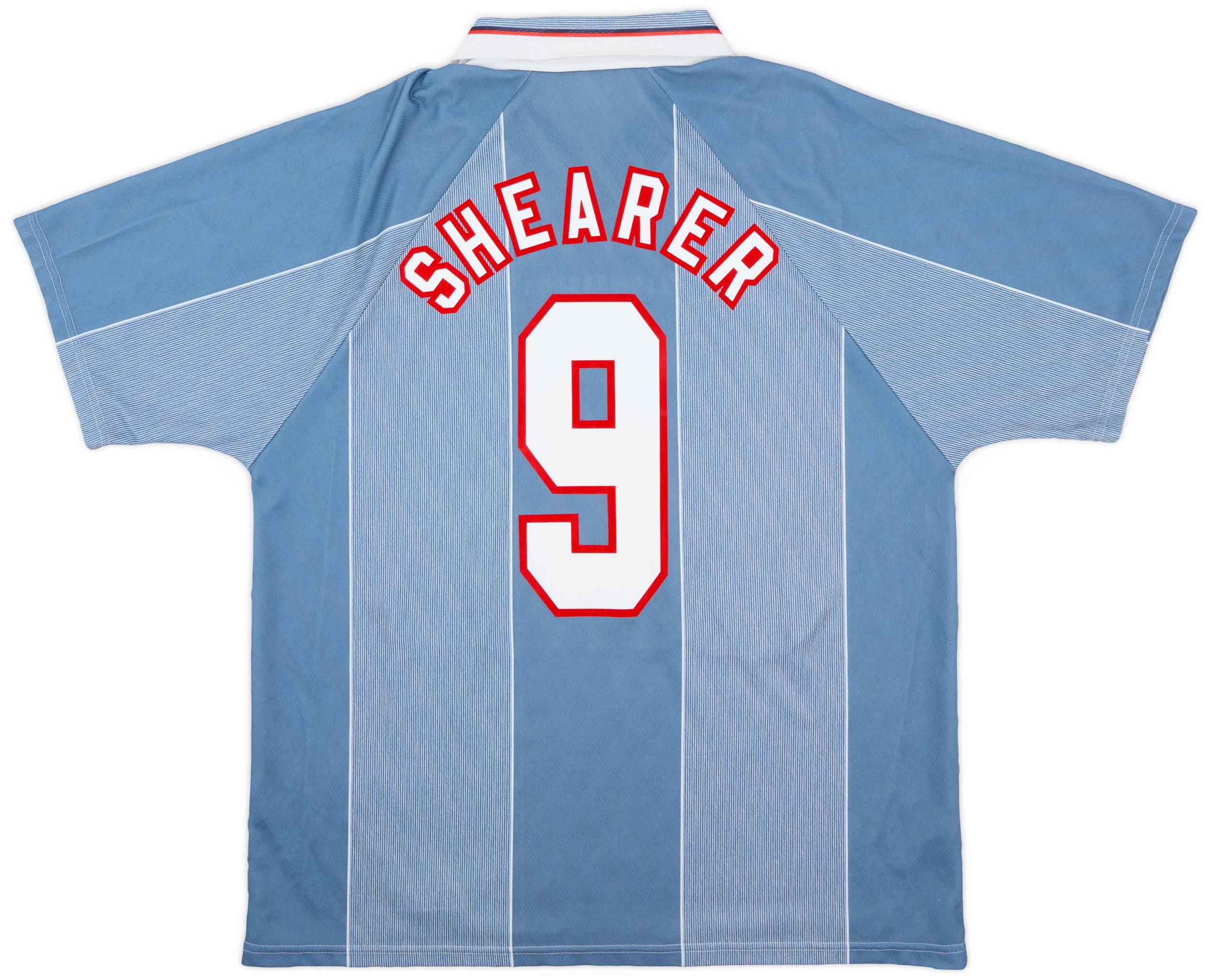 1996-97 England Away Shirt Shearer #9 - 9/10 - (XL)