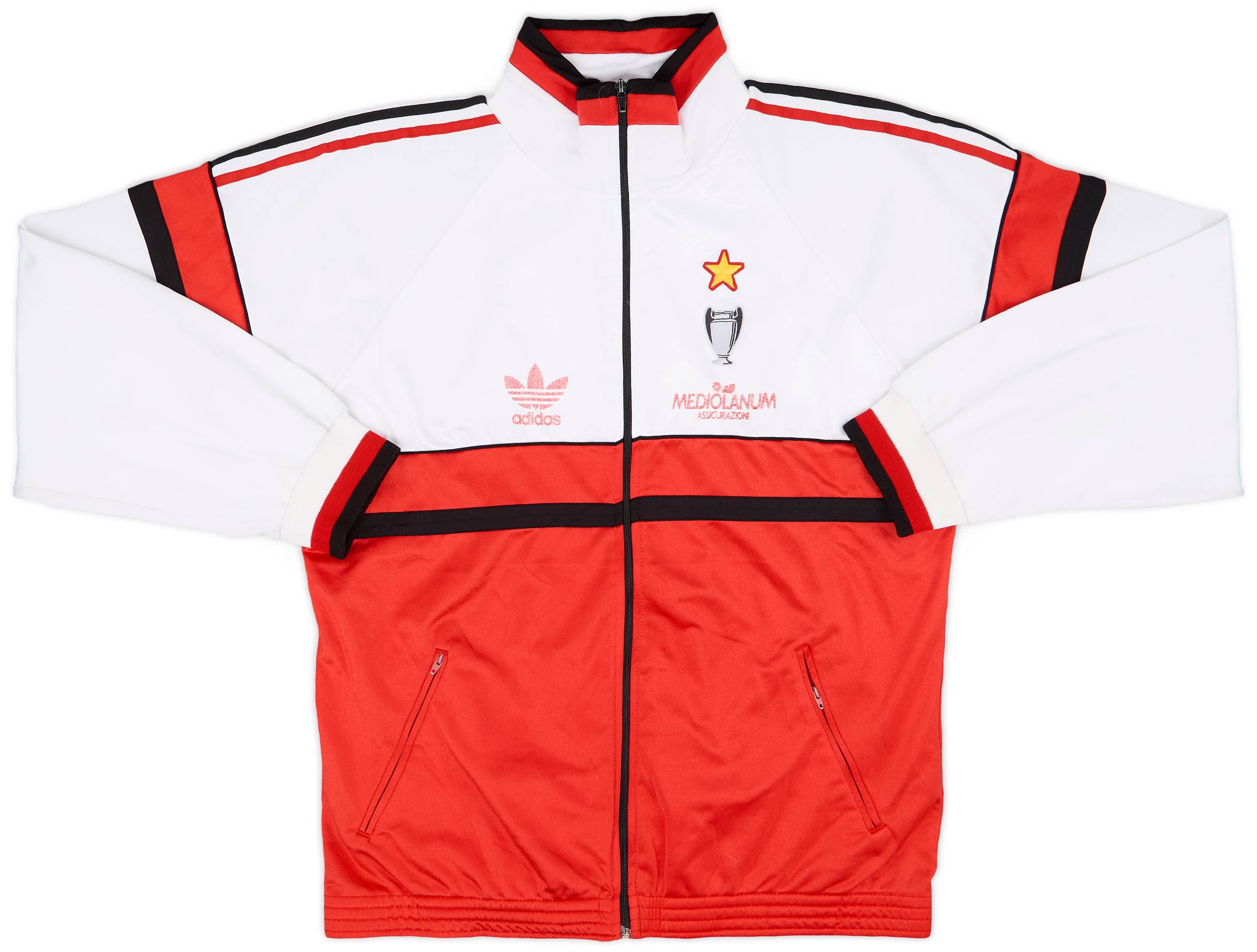 【信頼】 Jacket Track adidas Milan AC 1990-92 - (XL) - 6/10 ウェア