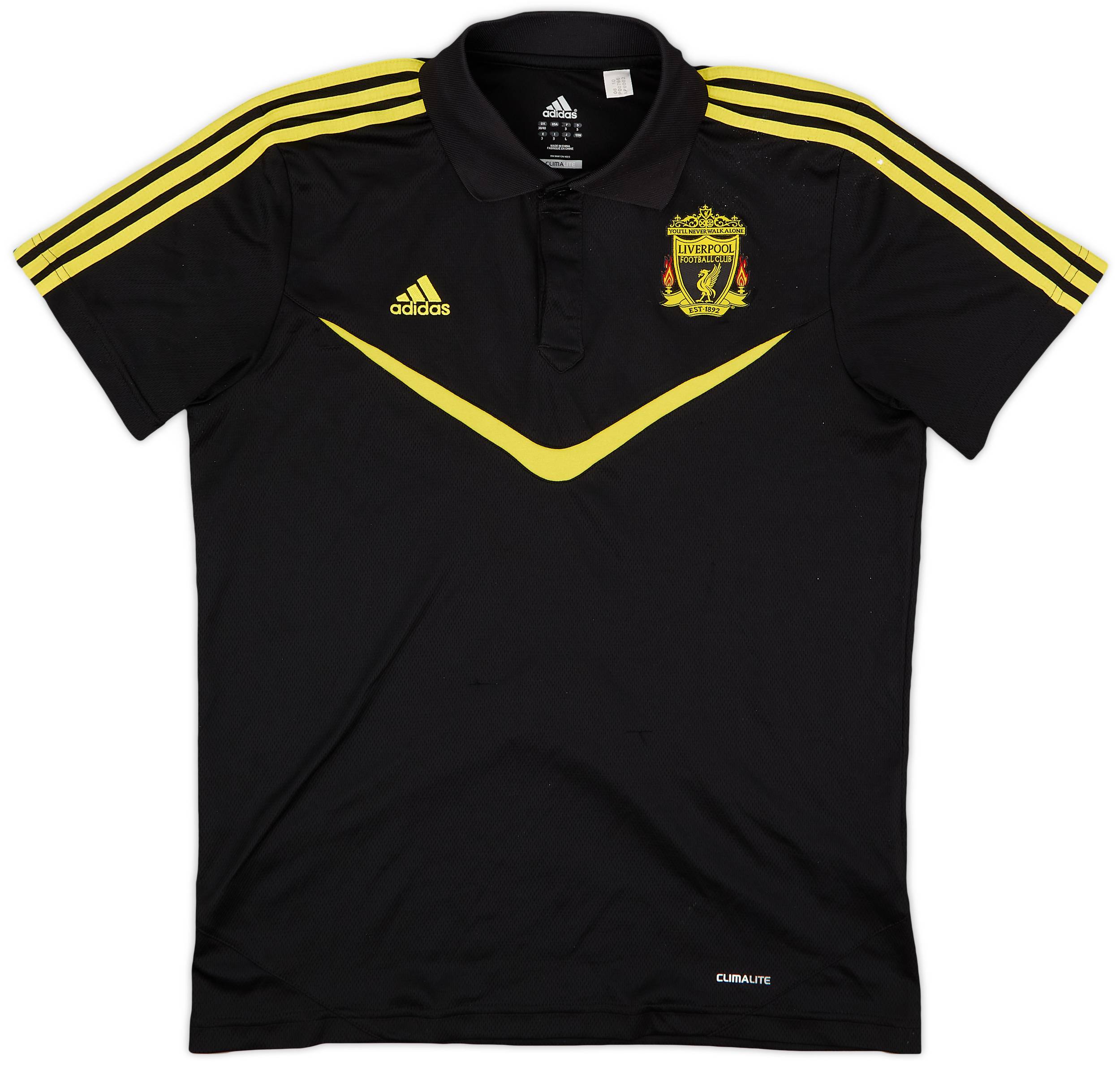 2010-11 Liverpool adidas Polo Shirt - 8/10 - (M)