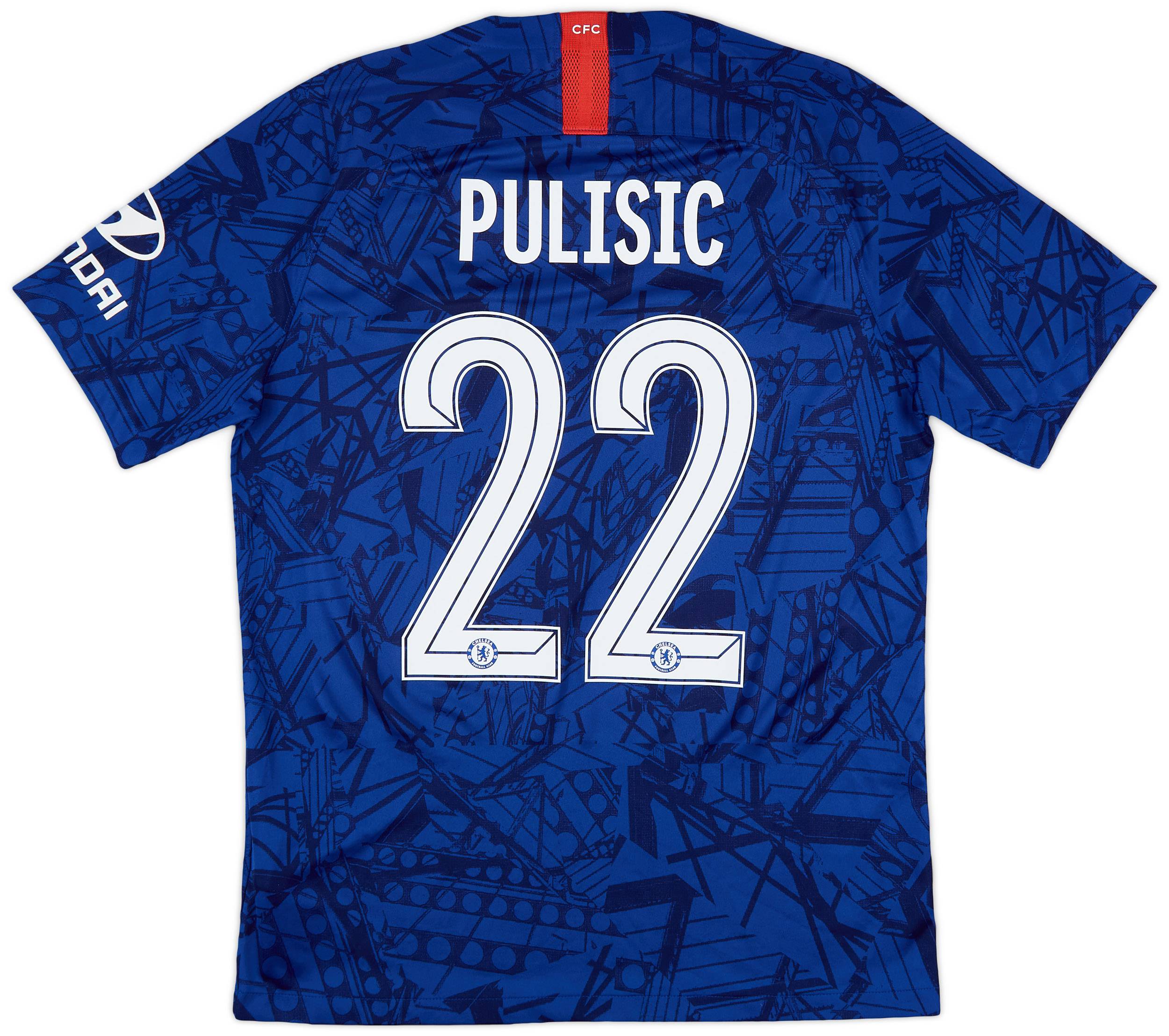 2019-20 Chelsea Home Shirt Pulisic #22 - 9/10 - (M)