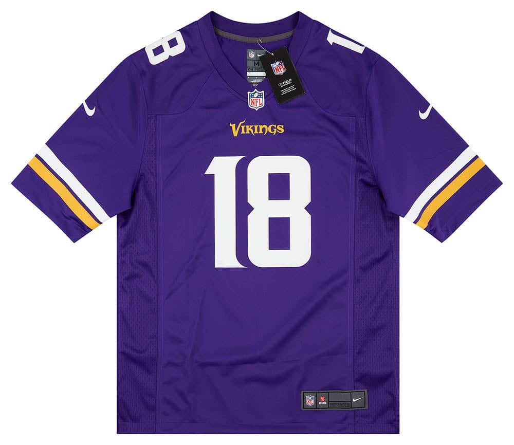 2020-23 Minnesota Vikings Jefferson #18 Nike Game Jersey (Home) M - W/Tags