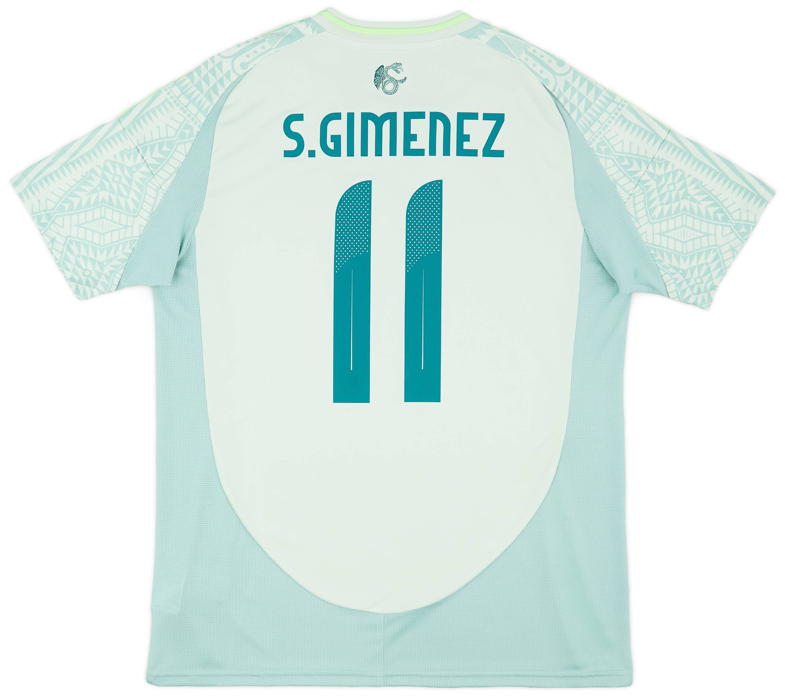2024-25 Mexico Away Shirt S.Gimenez #11