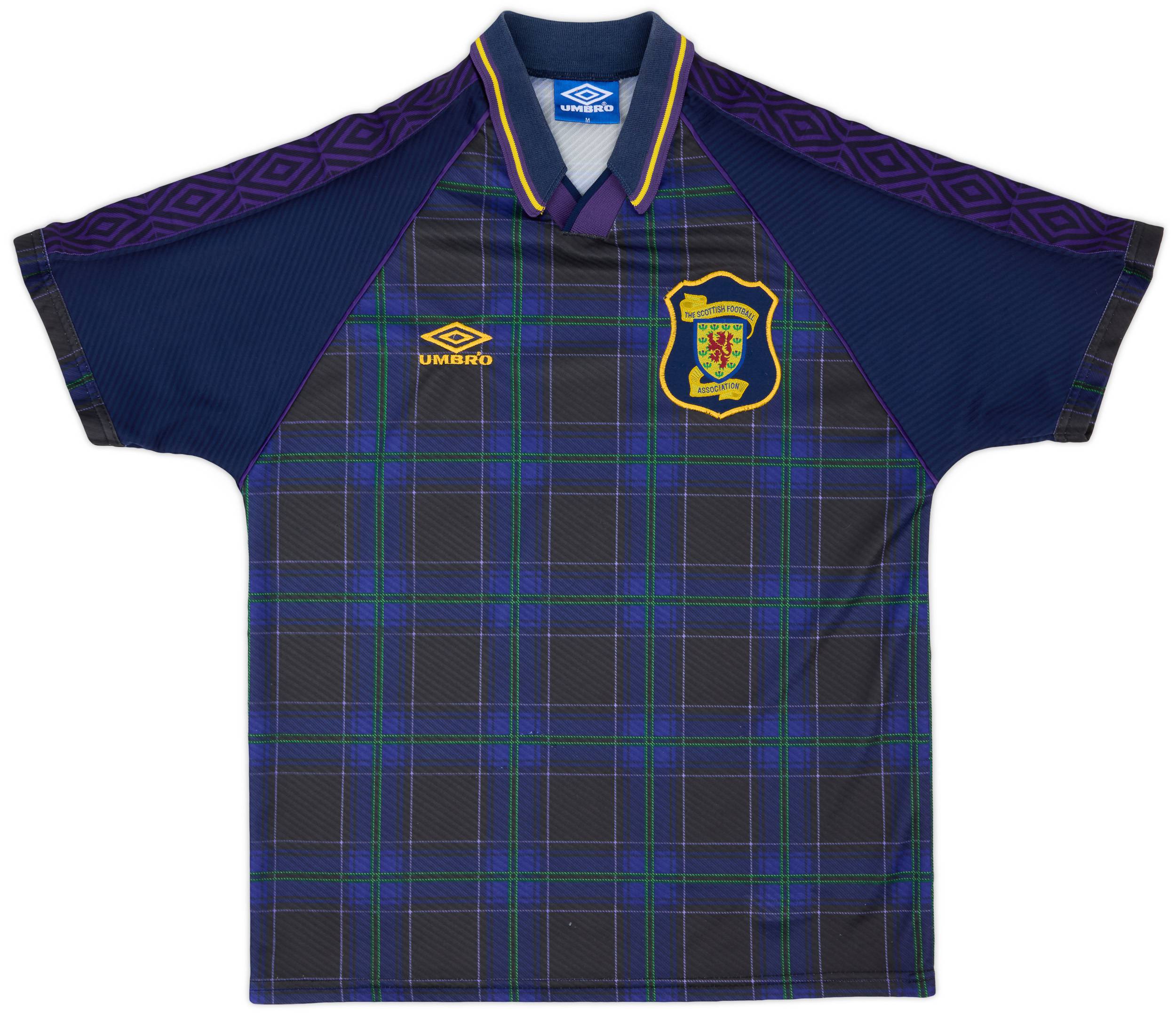 1994-96 Scotland Home Shirt - 8/10 - (M)