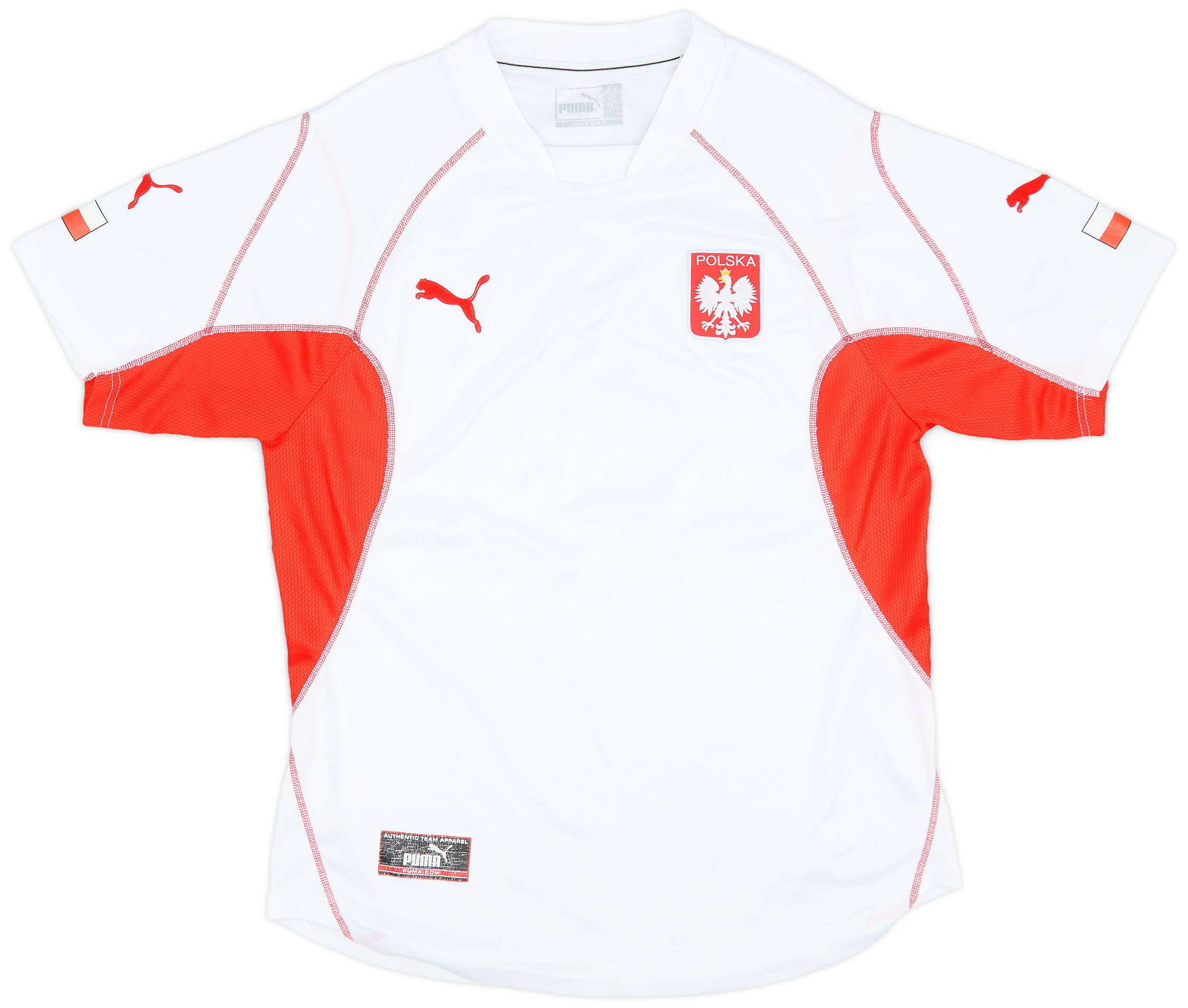 2002-04 Poland Home Shirt - 8/10 - (M)