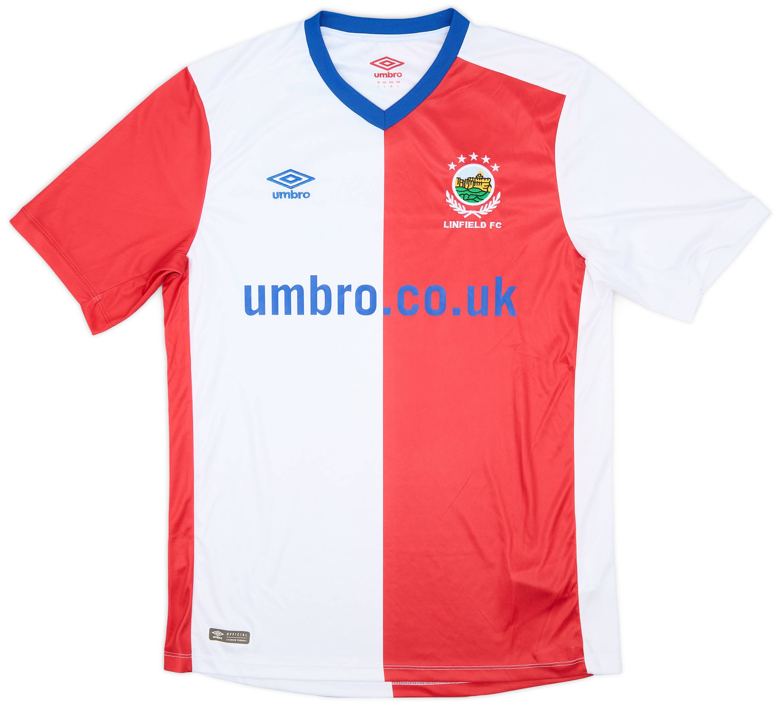 2018-19 Linfield Away Shirt - 8/10 - (L)
