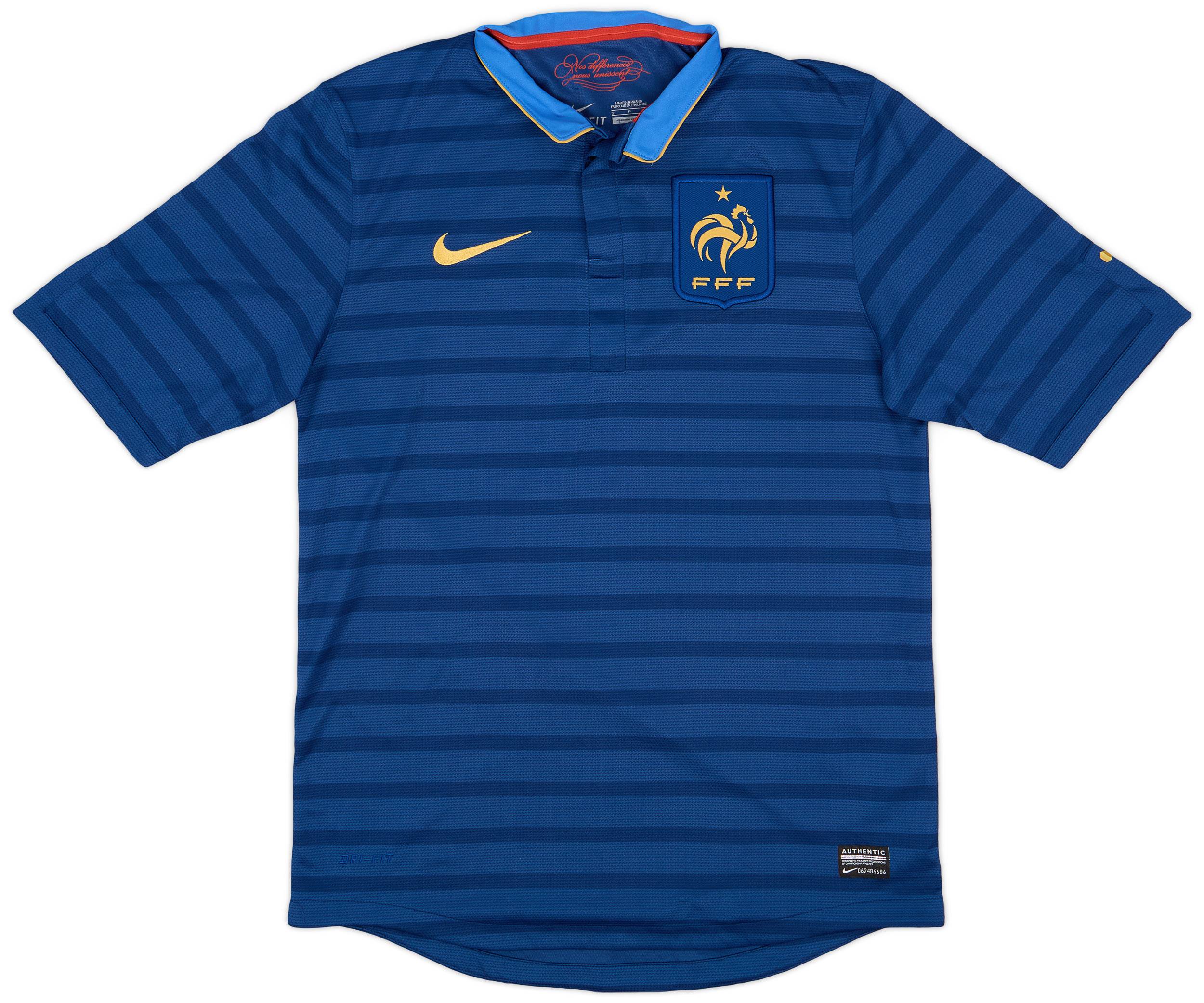 2012-13 France Home Shirt - 10/10 - (S)