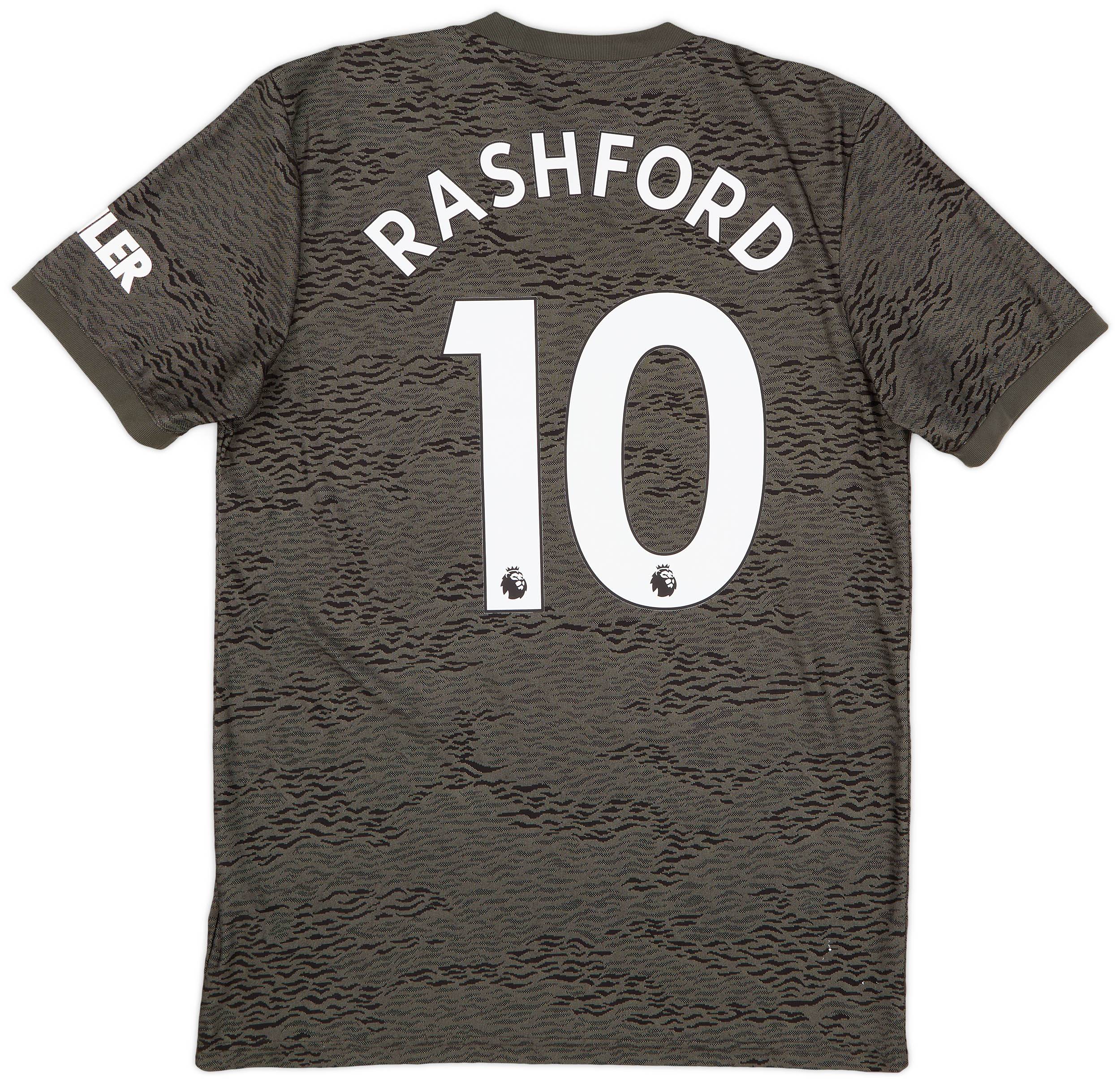2020 21 Manchester United Away Shirt Rashford 10 8 10 M