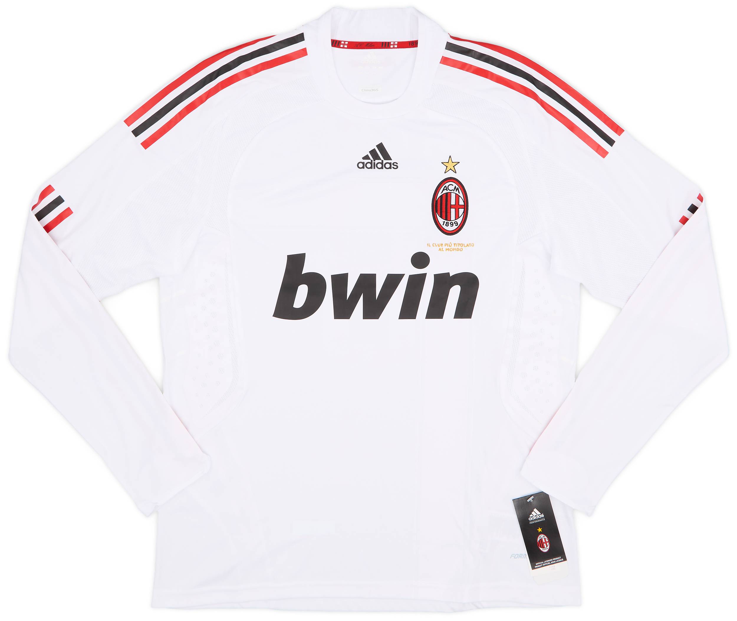正規品　Gattuso 8 セリエA シャツ　ACミラン　インテル Adidas AC Milan 2009/10 'Gattuso 8' Match Issue Signed Home