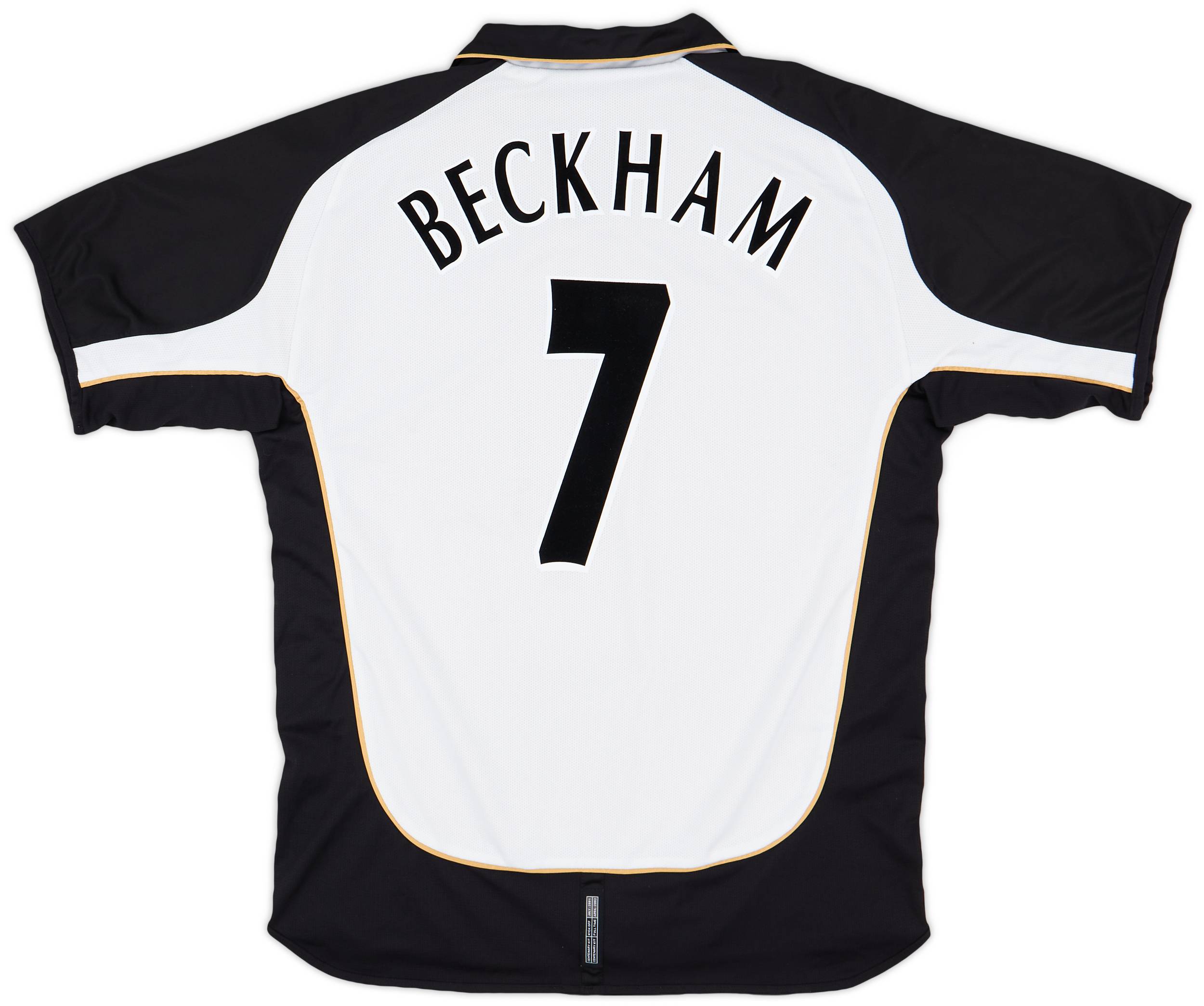 2001-02 Manchester United Centenary Away/Third Shirt Beckham #7 - 5/10 - (XL)