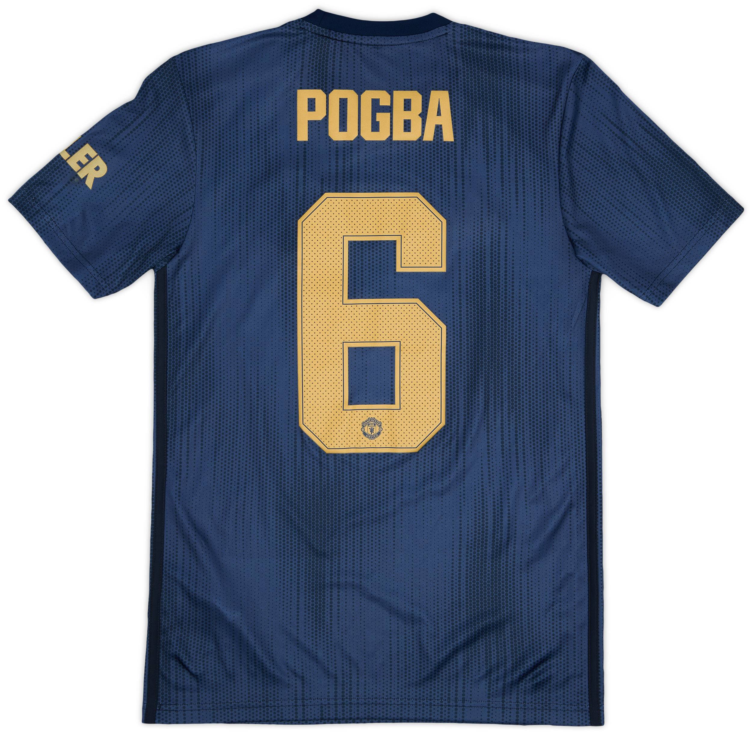 2018-19 Manchester United Third Shirt Pogba #6 (XS)