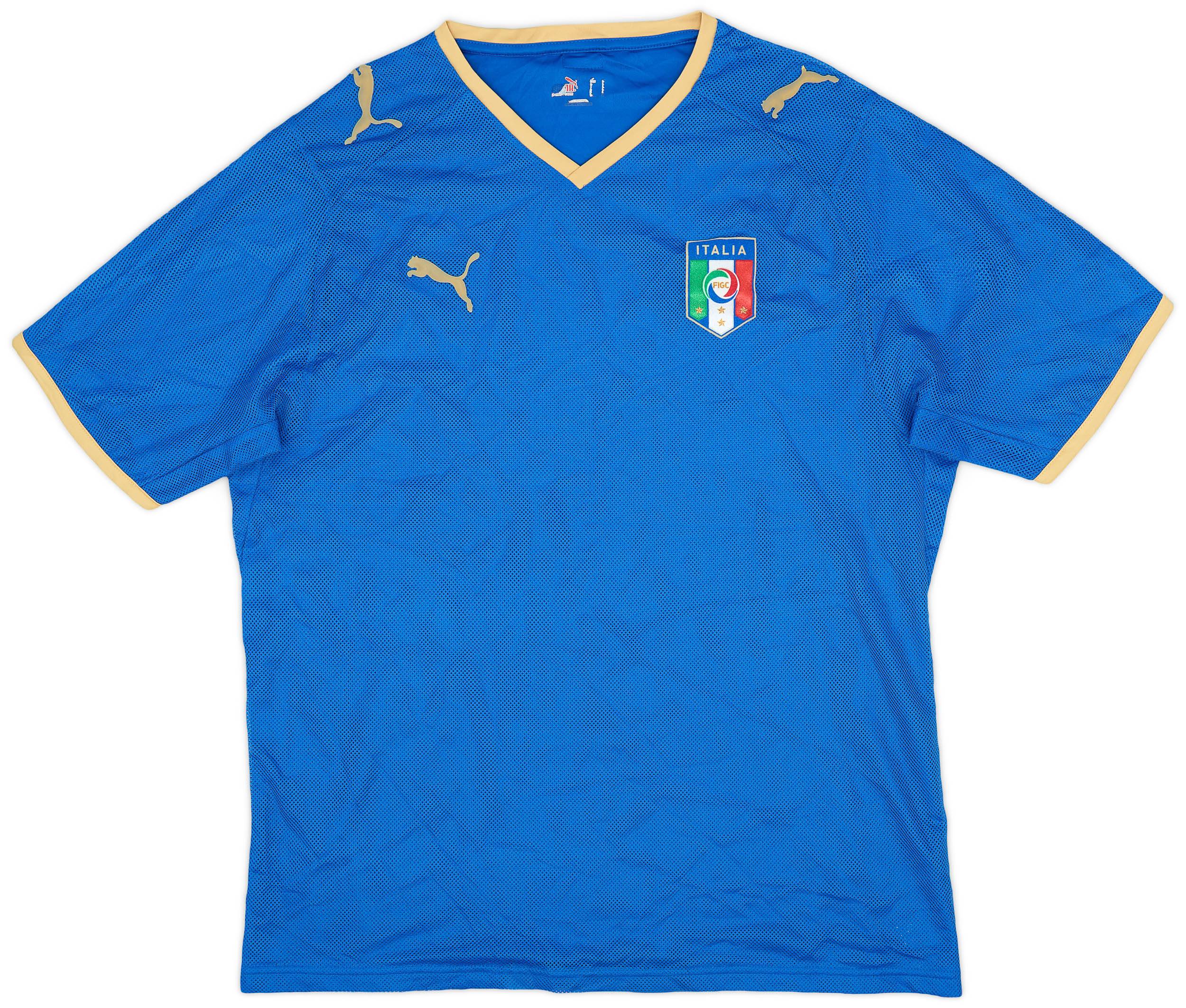 2007-08 Italy Home Shirt - 6/10 - (L)