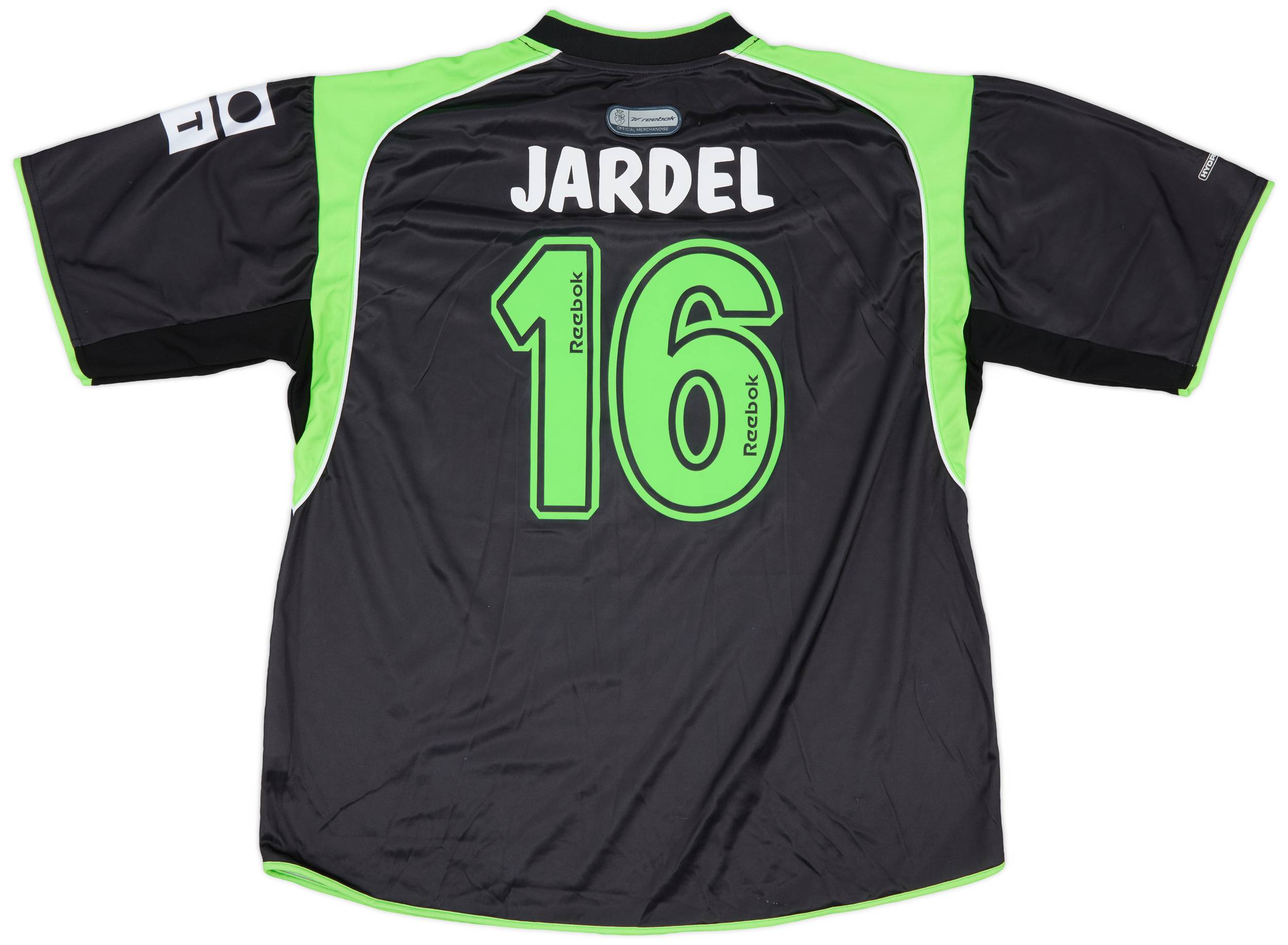 2001-02 Sporting CP Away Shirt Jardel #16 - 9/10 - (XXL)