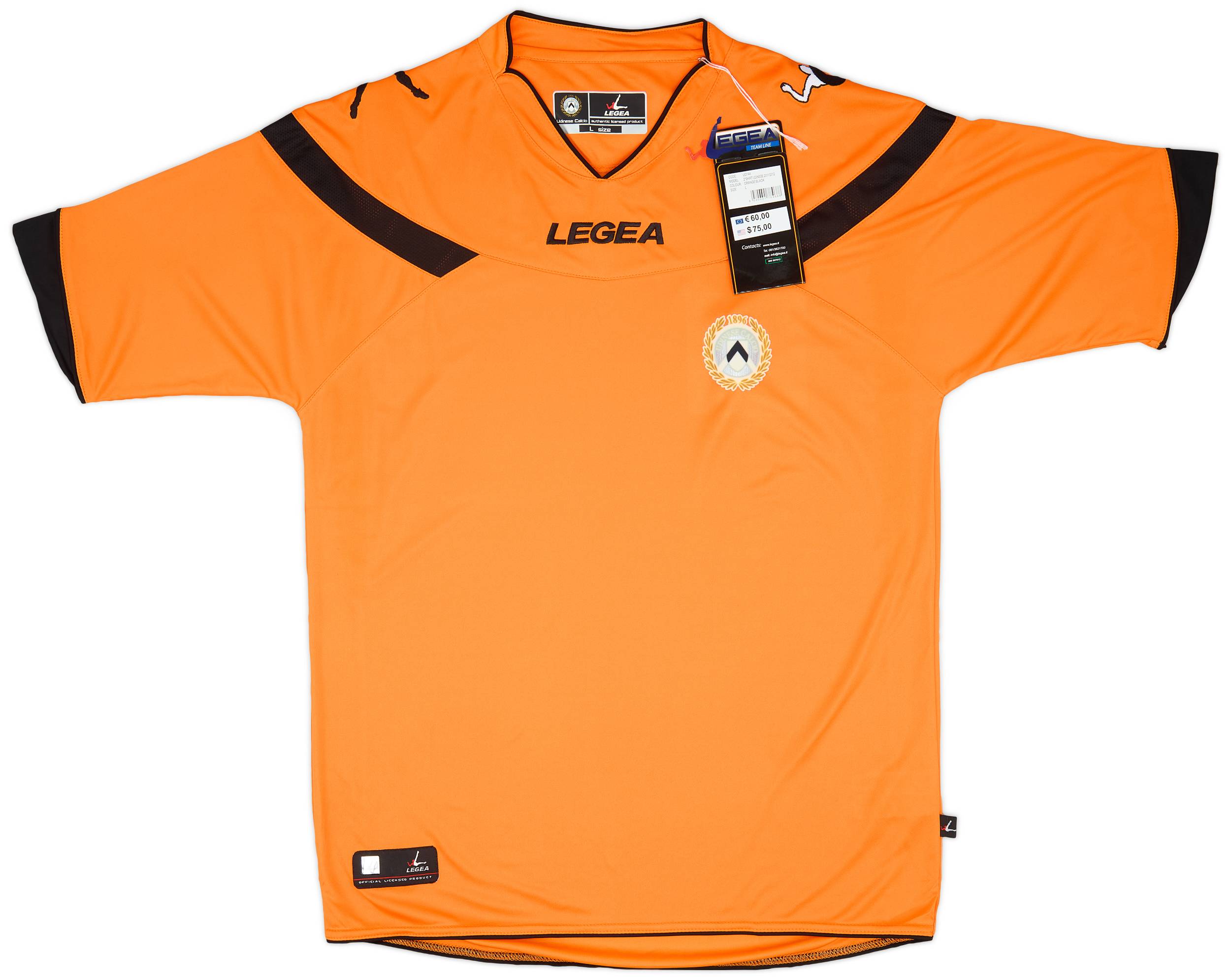 2010-11 Udinese Away Shirt