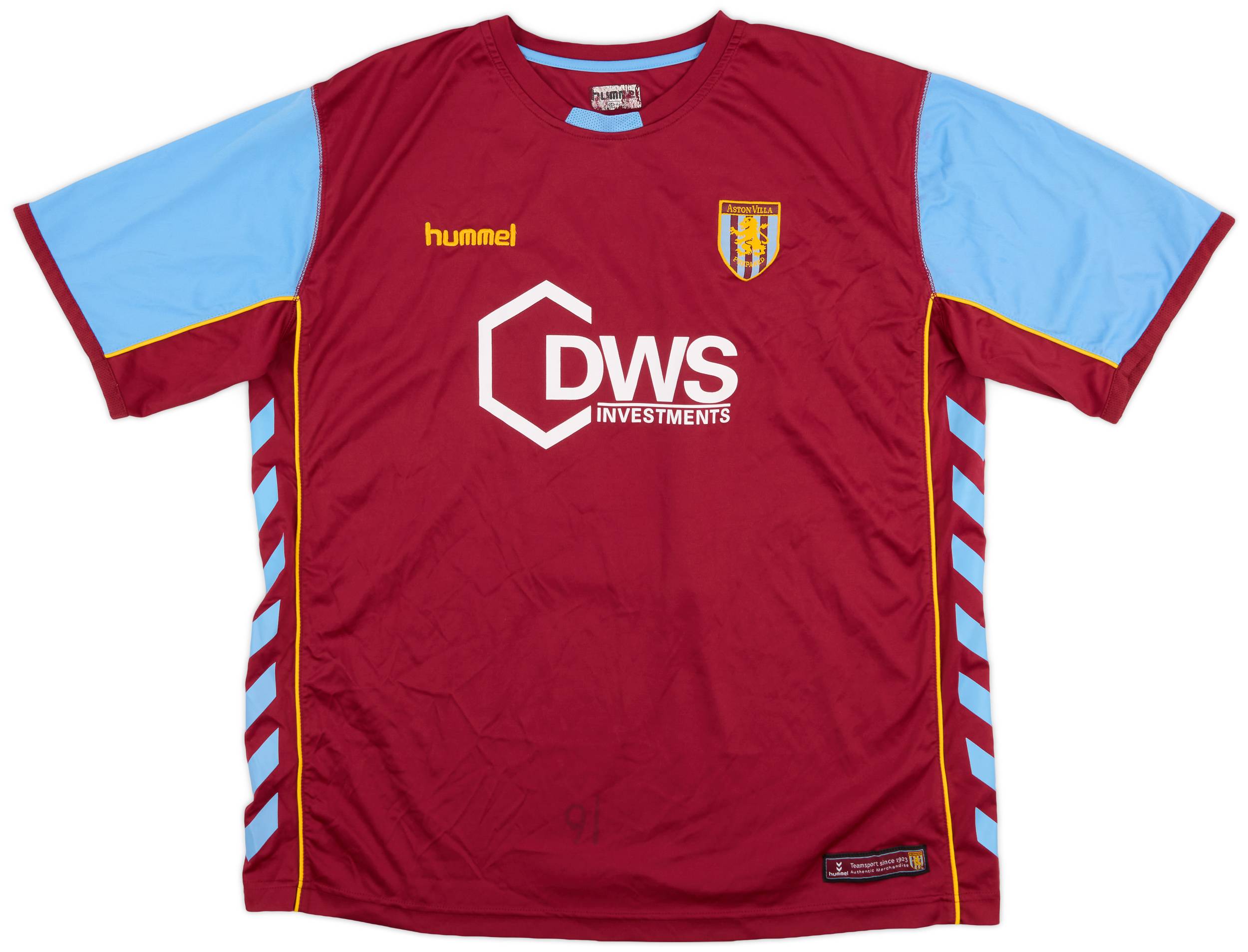 2005-06 Aston Villa Home Shirt #12 - 7/10 - (XL)