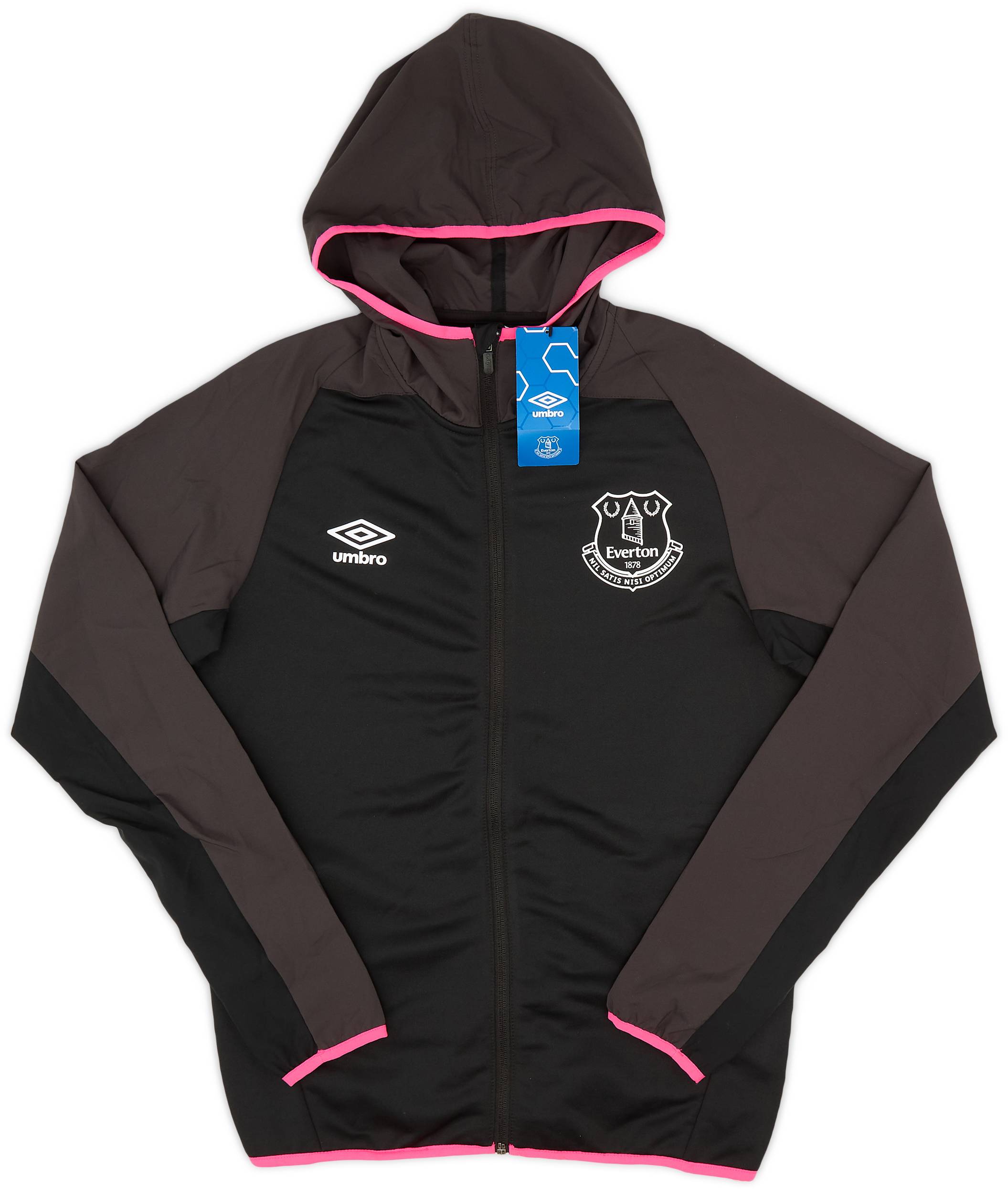 2017-18 Everton Umbro Hooded Rain Jacket (S)