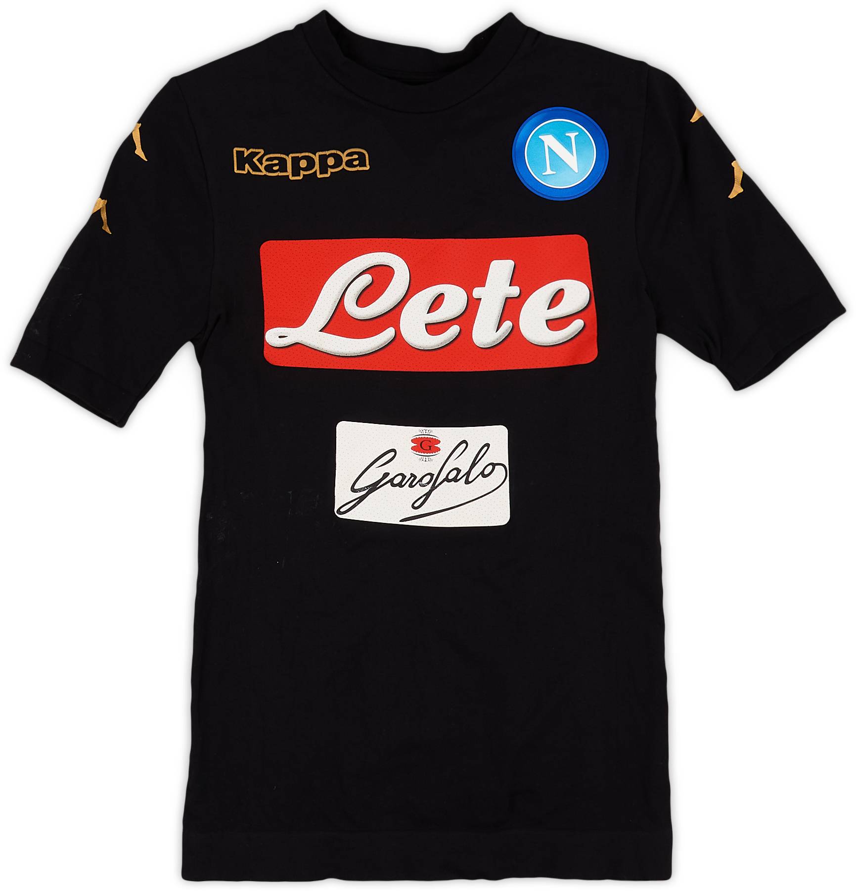 2016-17 Napoli Authentic Third Shirt #14 - 7/10 - (XS/S)