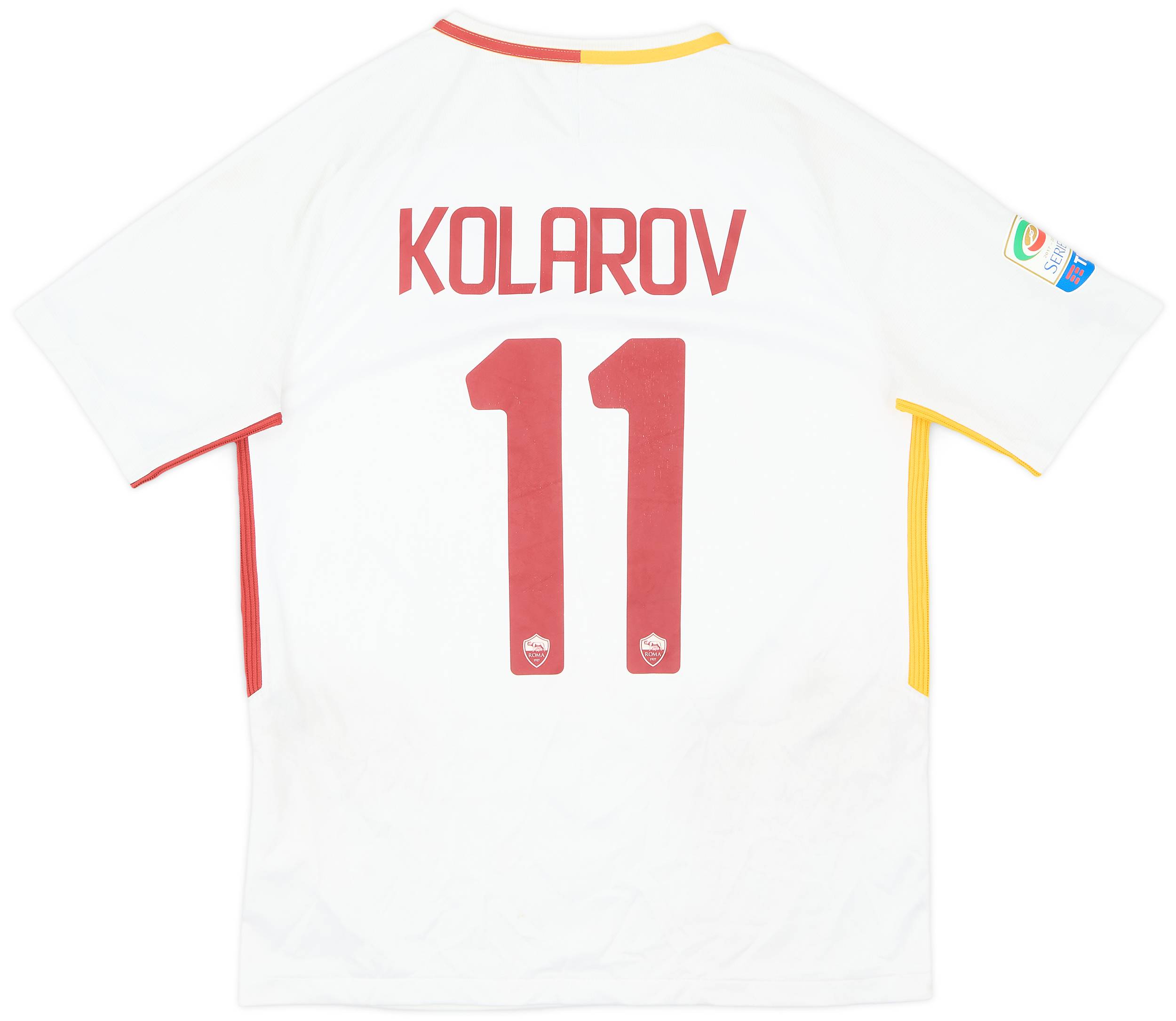 2017-18 Roma Away Shirt Kolarov #11 - 5/10 - (M)