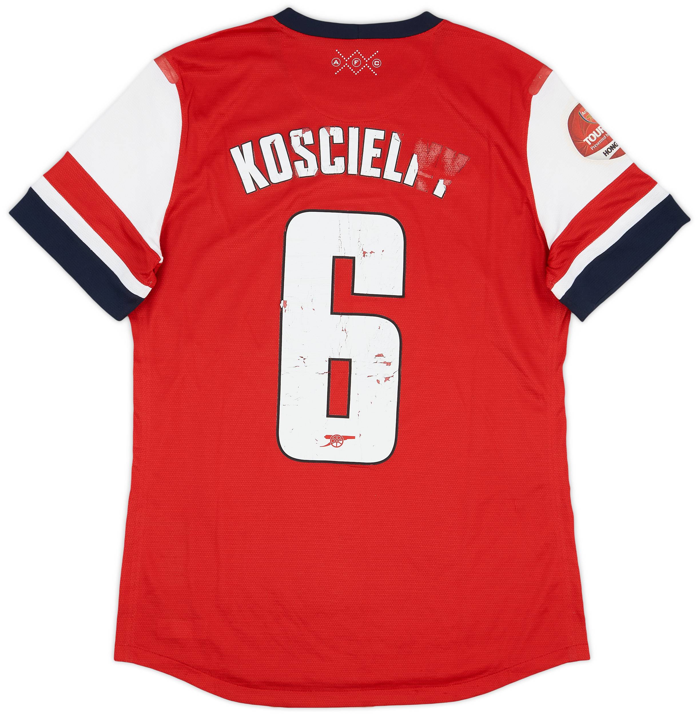 2012 Arsenal Match Issue Home Shirt Koscielny #6