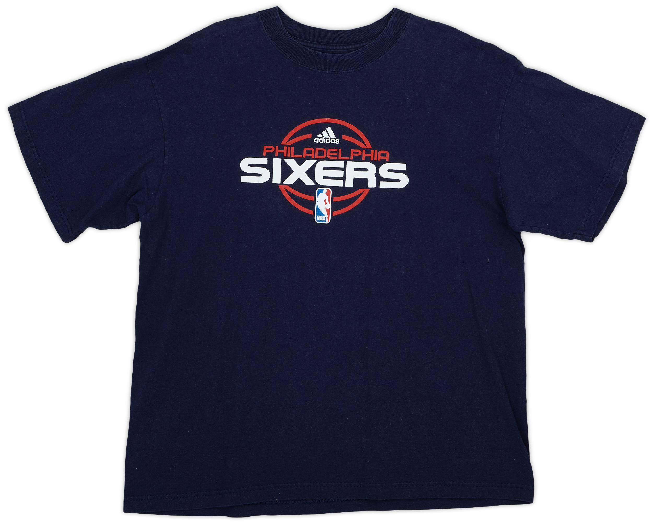2009-10 Philadelphia 76ers adidas Tee - 6/10 - (XL)