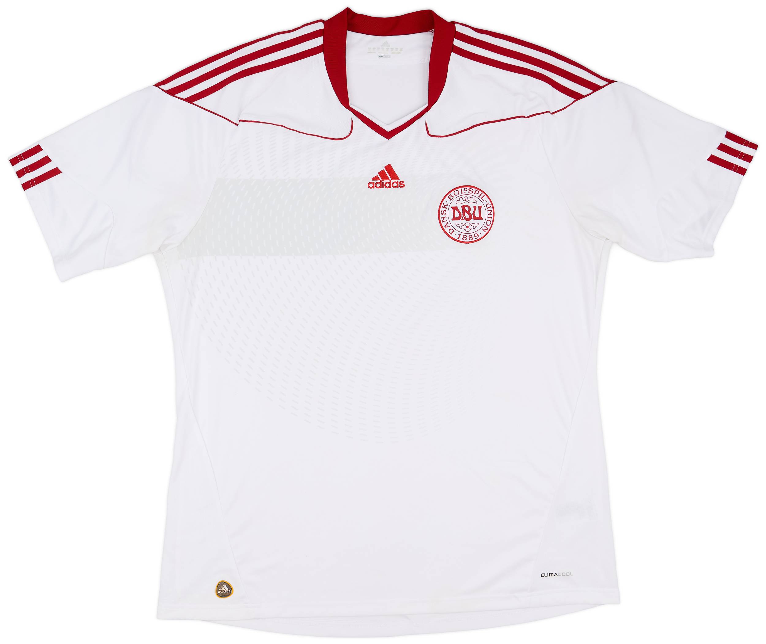 2010-11 Denmark Away Shirt - 8/10 - (XXL)