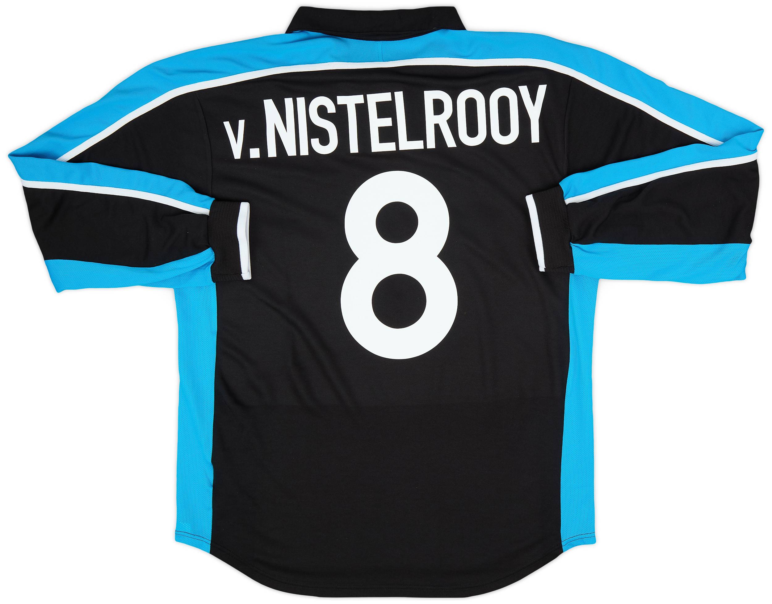 1999-01 PSV PLayer Issue Away L/S Shirt V.Nistelrooy #8 - 7/10 - (L)