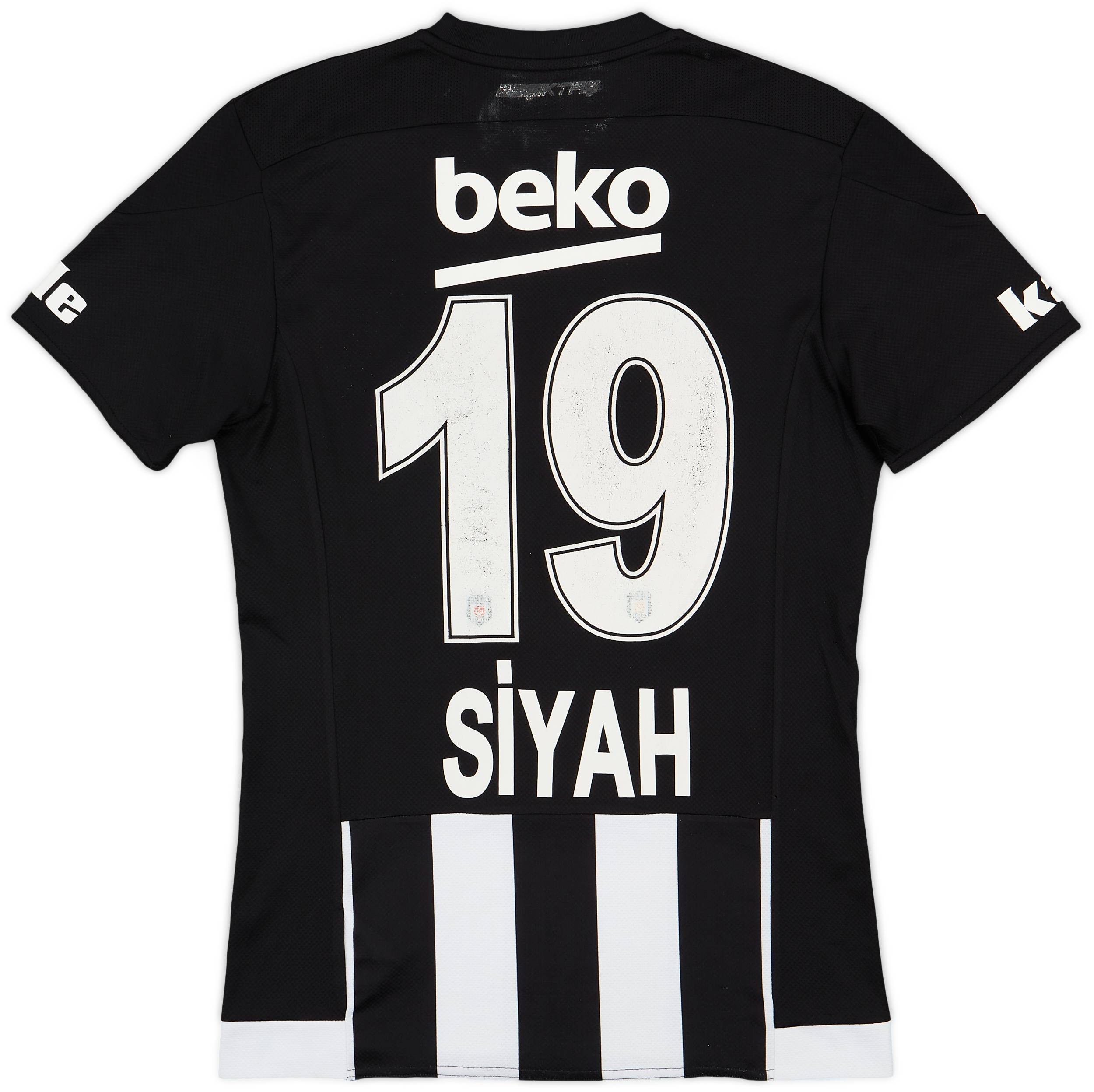 2015-16 Besiktas Away Shirt Siyah #19 - 5/10 - (M)