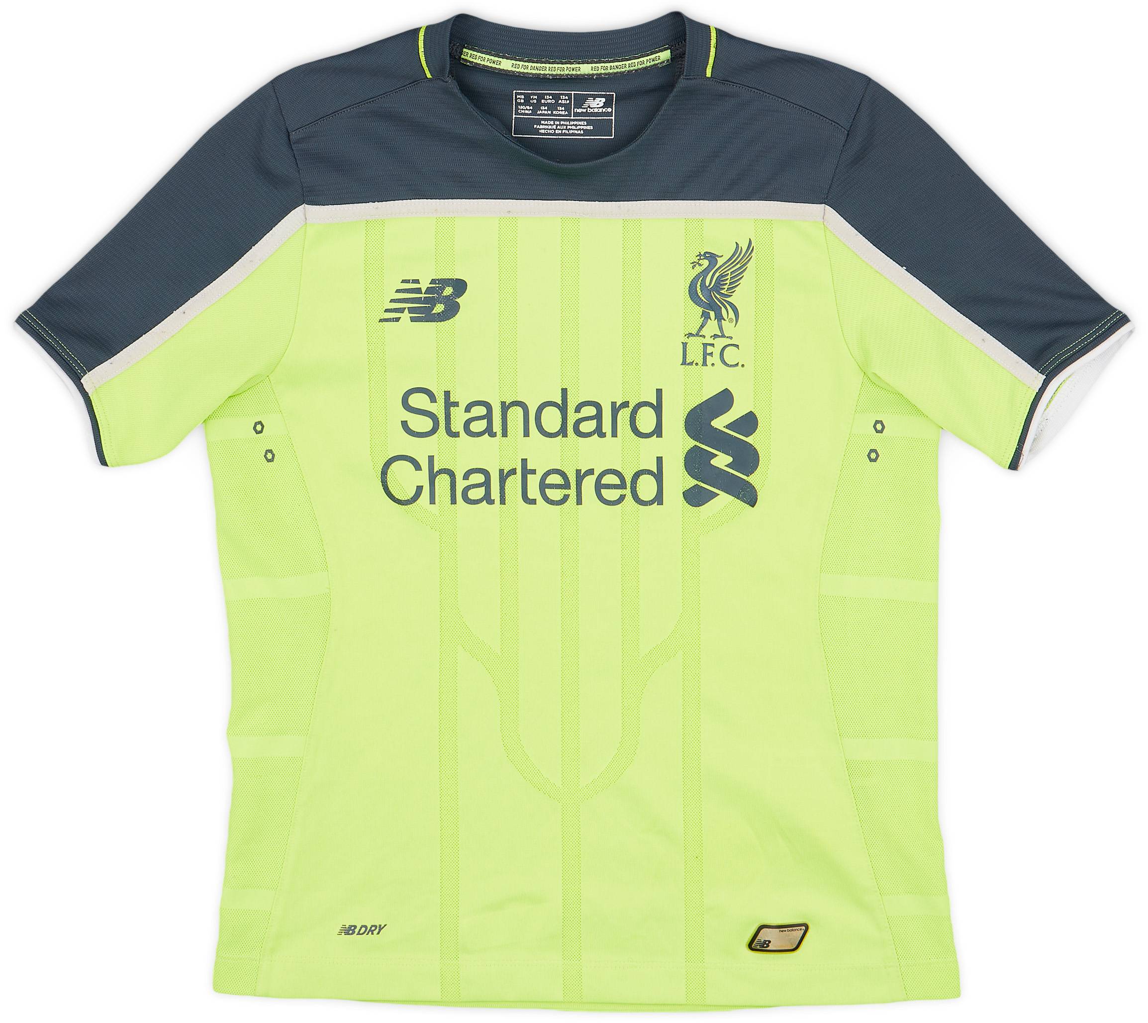 2016-17 Liverpool Third Shirt - 7/10 - (M.Boys)
