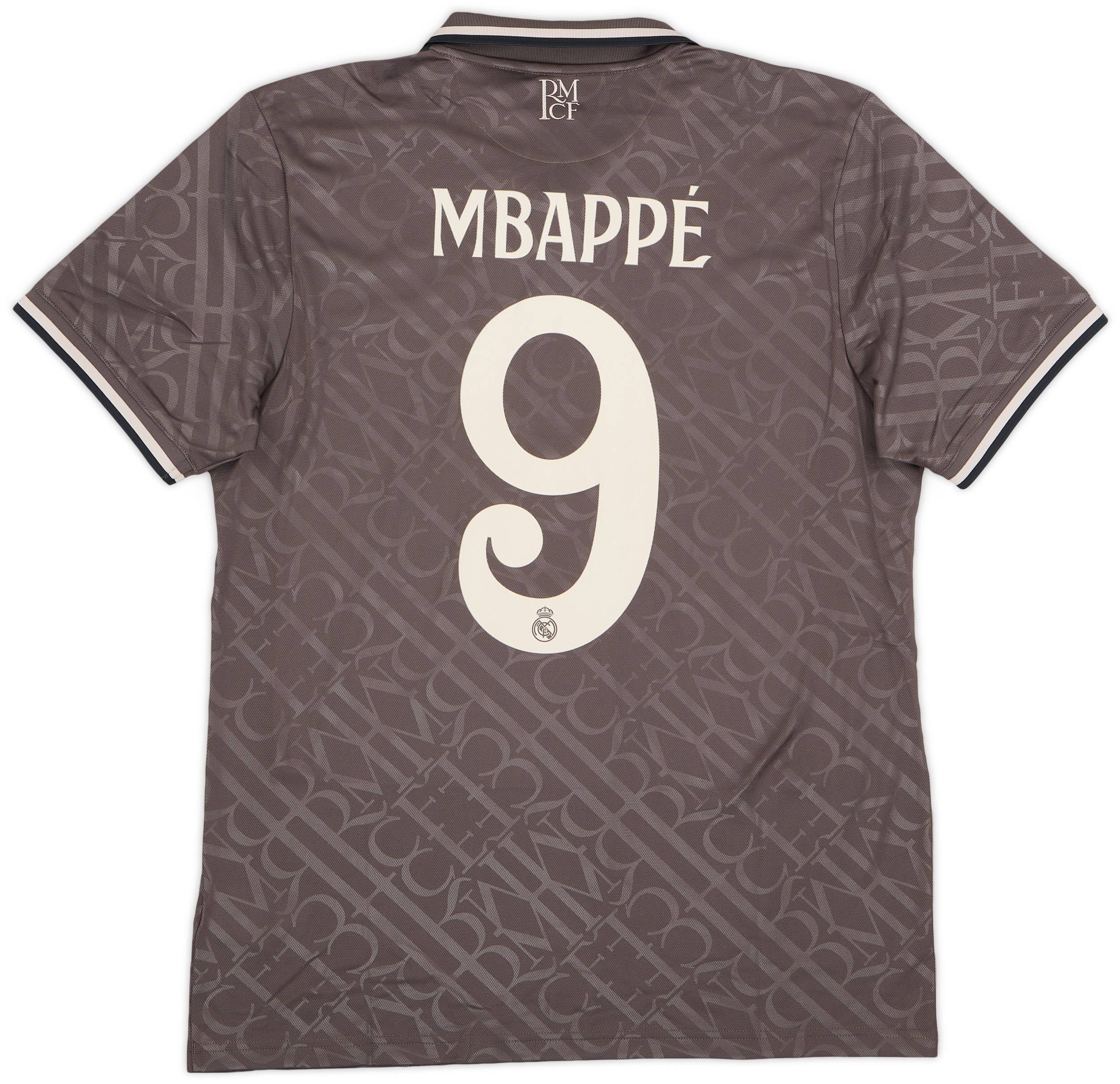 2024-25 Real Madrid Third Shirt Mbappe #9 (L)