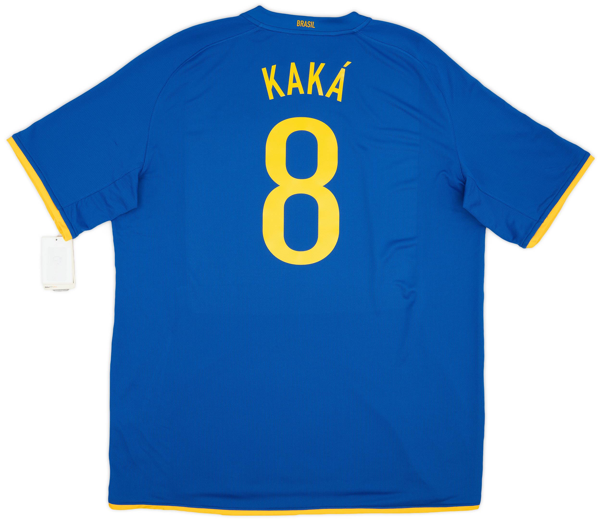 2008-10 Brazil Away Shirt Kaka #8 (XXL)