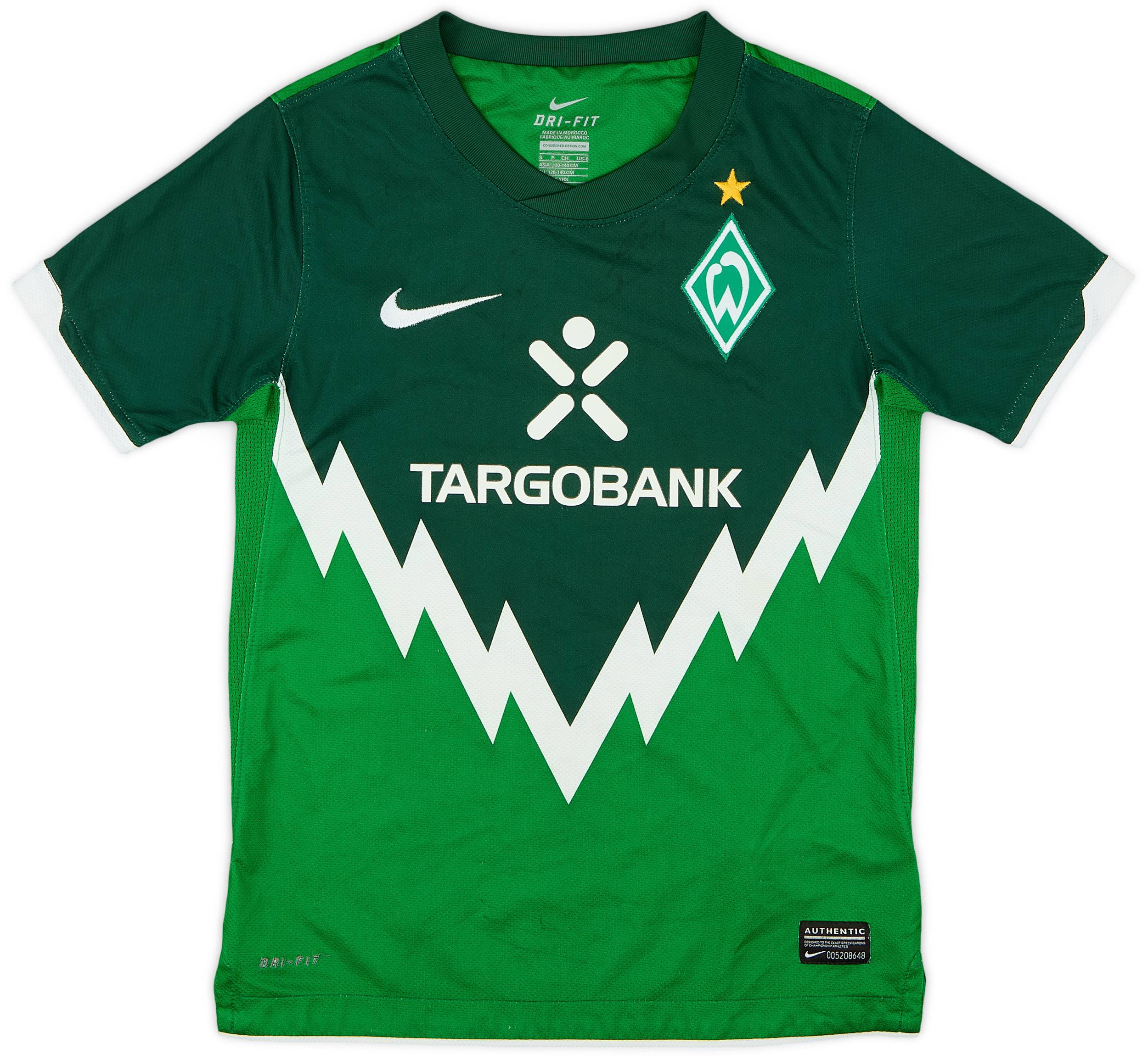 2010-11 Werder Bremen Home Shirt - 6/10 - (S.Boys)