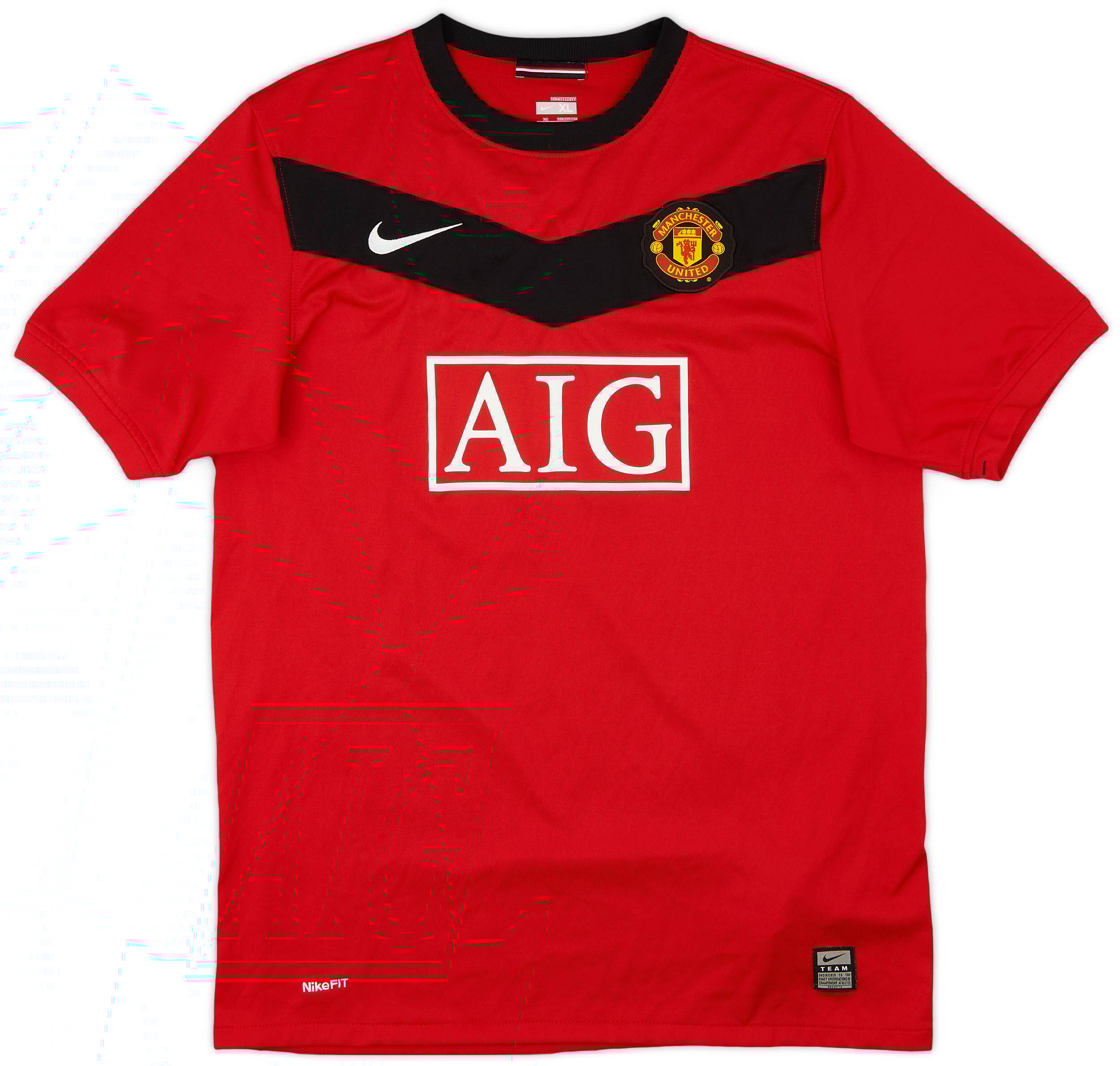 2009-10 Manchester United Home Shirt - 9/10 - (XL.Boys)