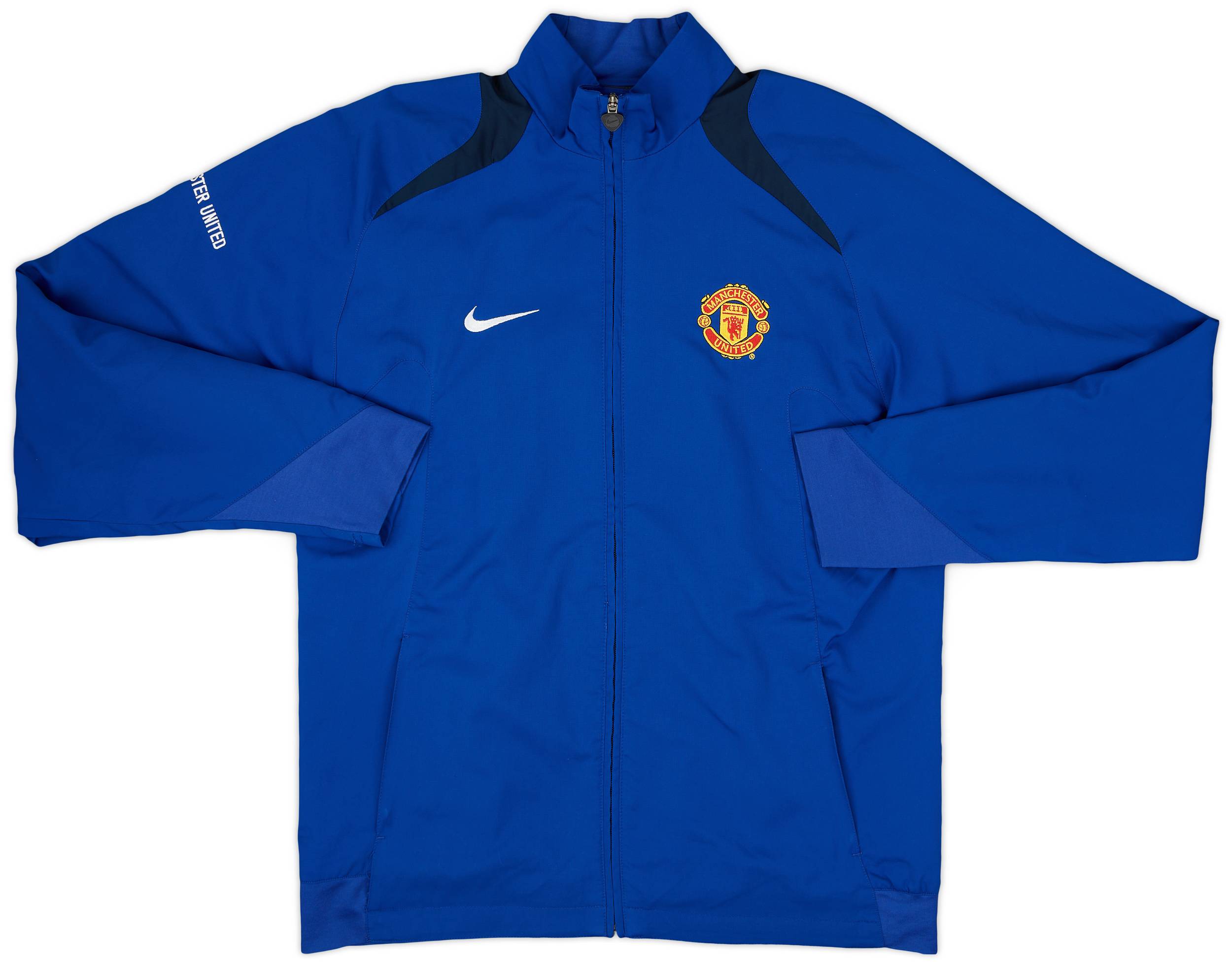 2005-06 Manchester United Nike Track Jacket - 10/10 - (L)
