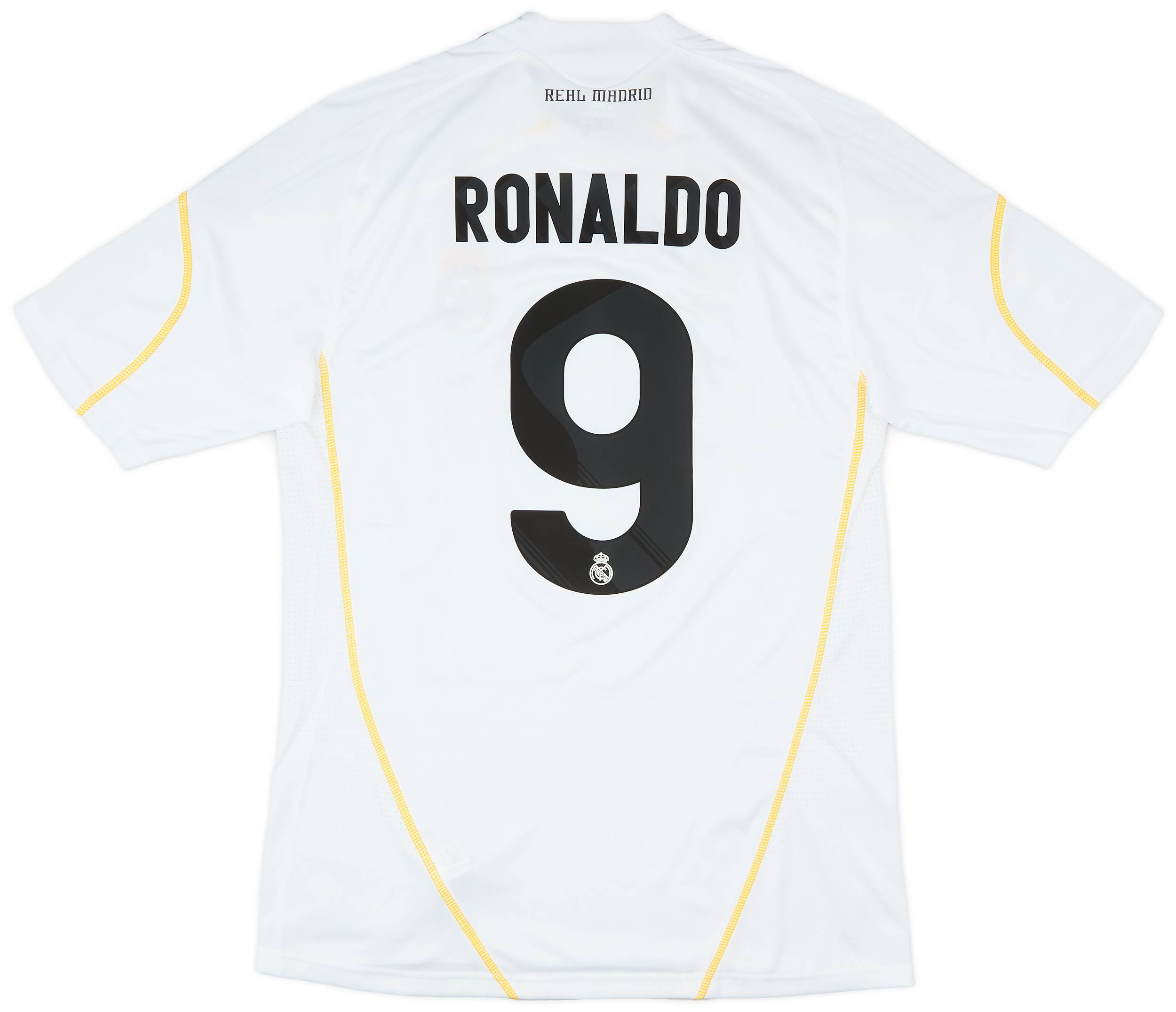 2009-10 Real Madrid Home Shirt Ronaldo #9 (M)