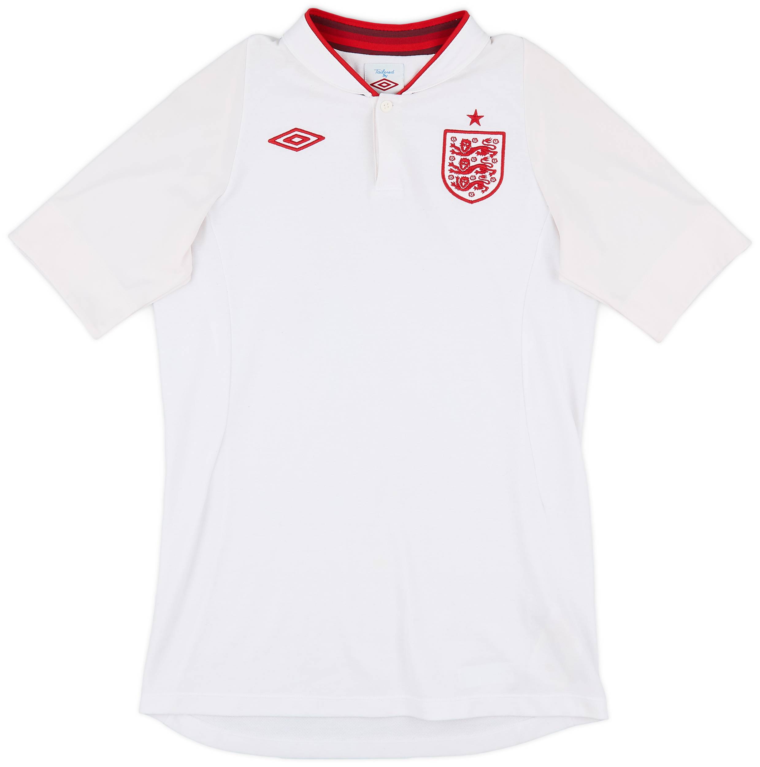 2012-13 England Home Shirt - 8/10 - (XL.Boys)