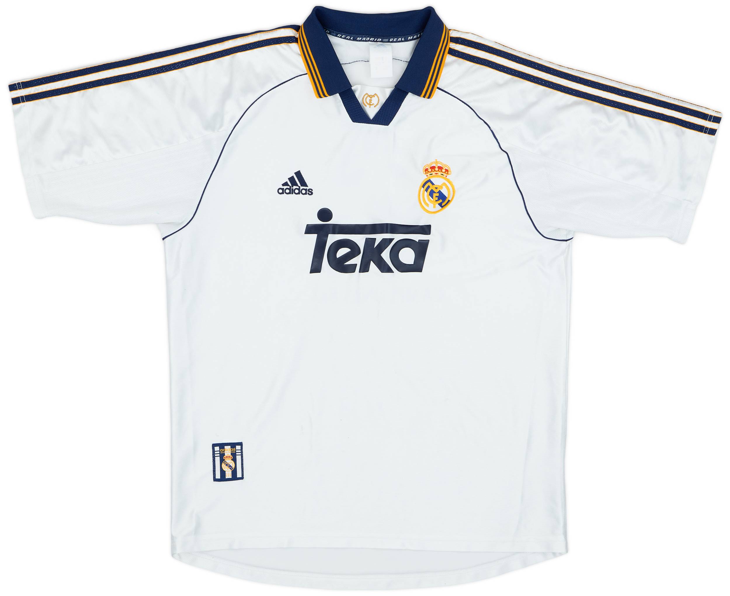 1998-00 Real Madrid 'Final Copa De Europa' Home Shirt - 6/10 - (L)