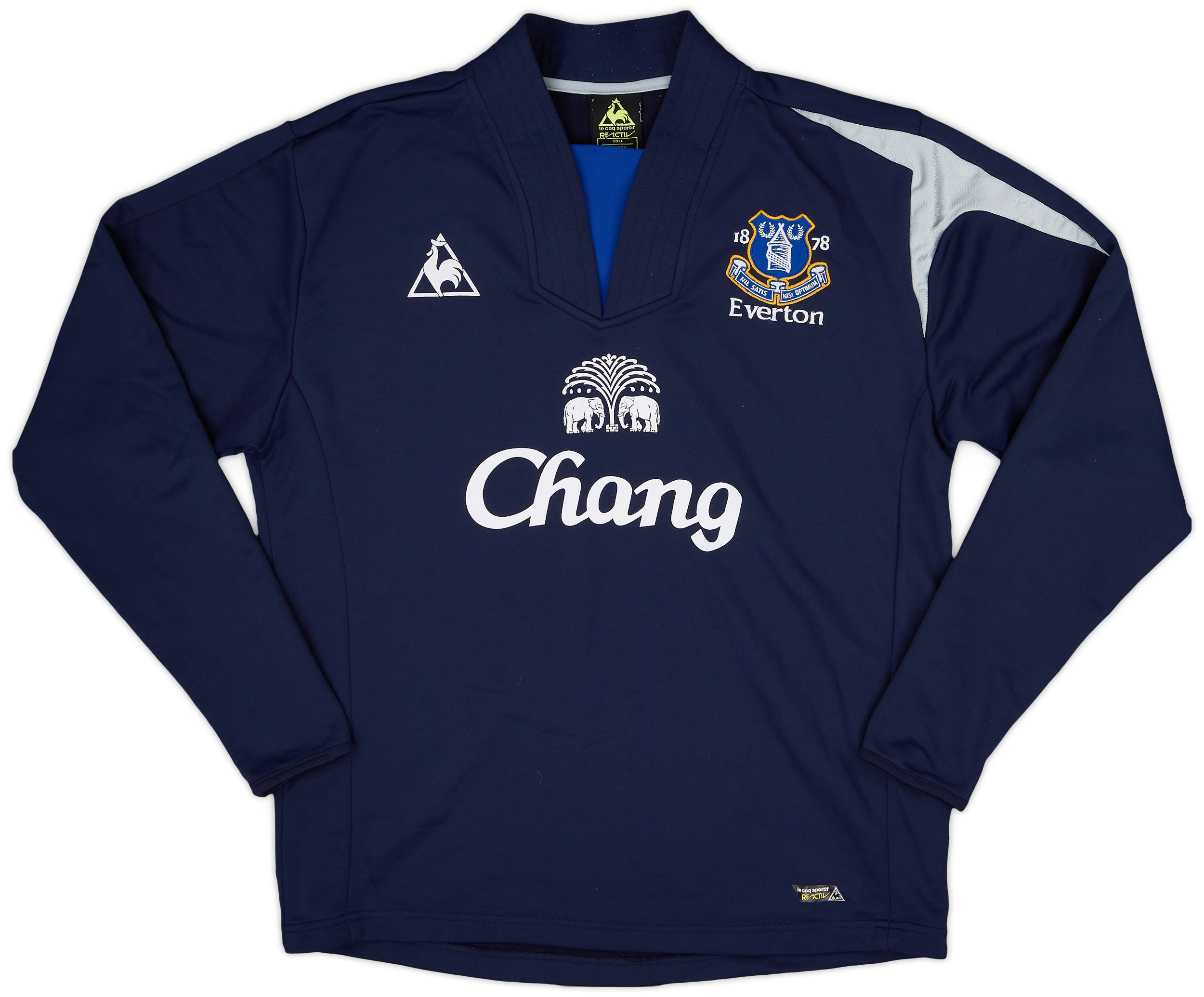 2009-10 Everton Le Coq Sportif Sweat Top - 8/10 - (L)