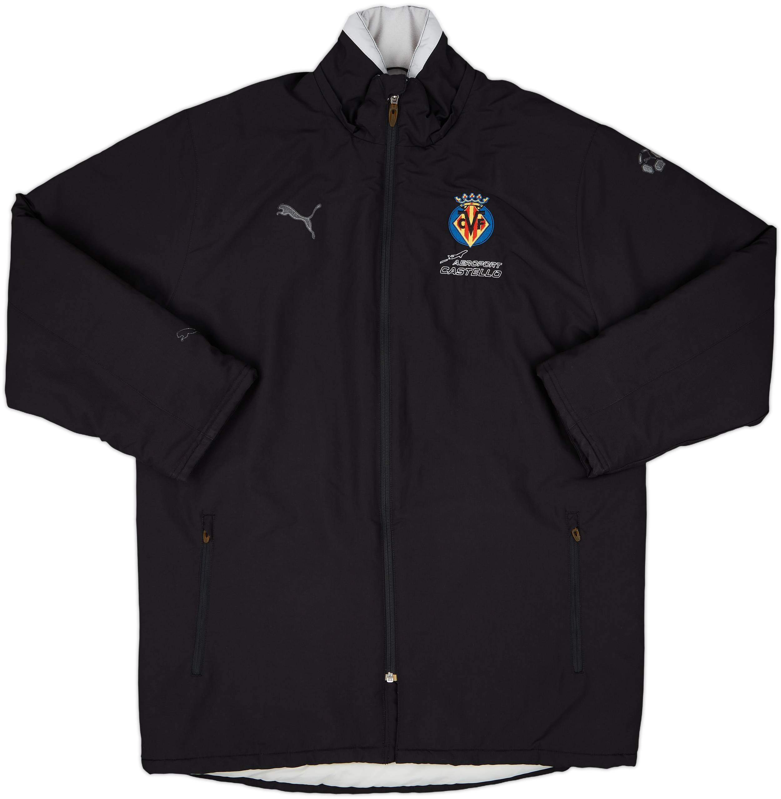 2005-06 Villarreal Puma Padded Bench Coat - 6/10 - (XXL)