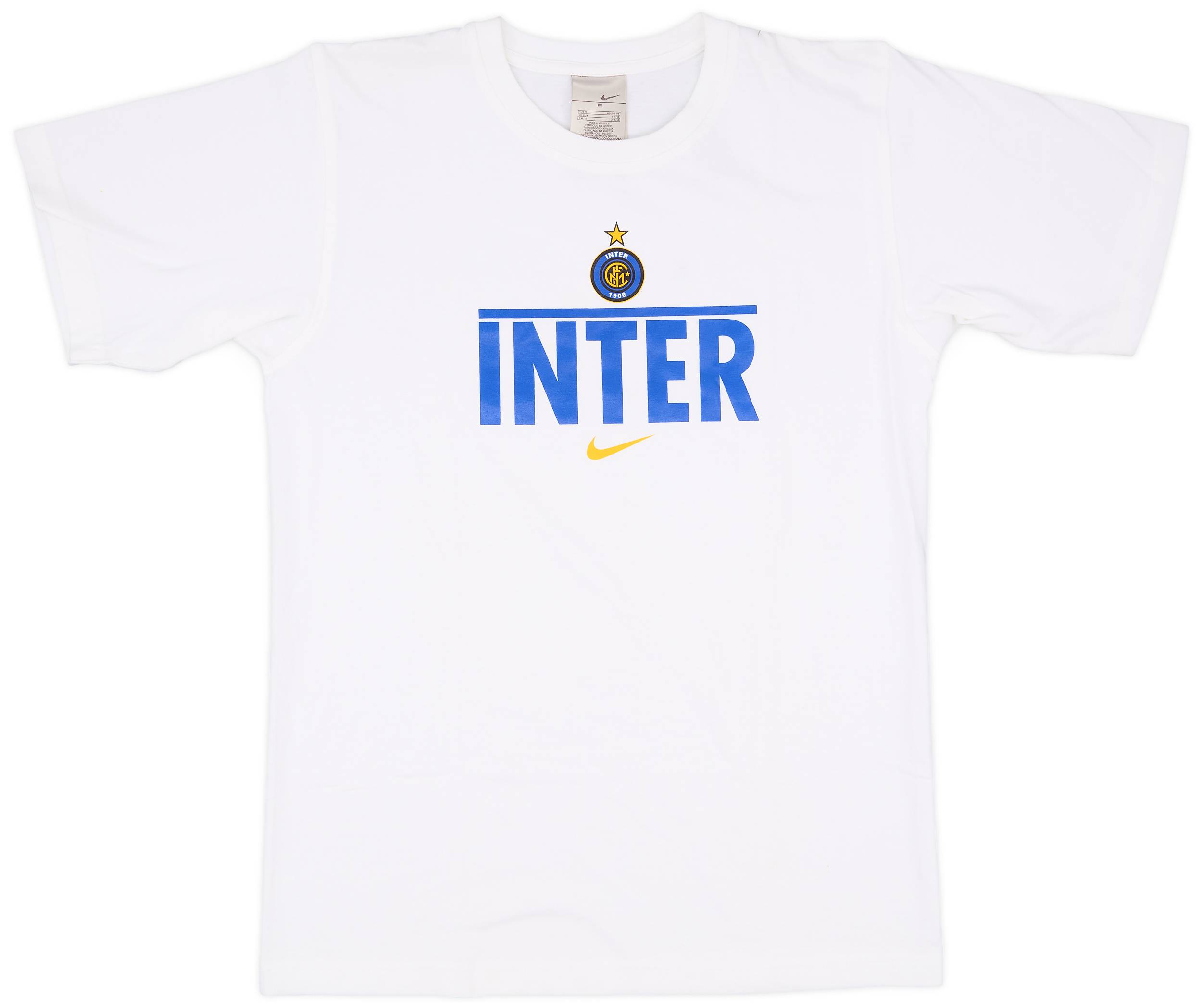 2004-05 Inter Milan Nike Cotton Tee - 8/10 - (M)